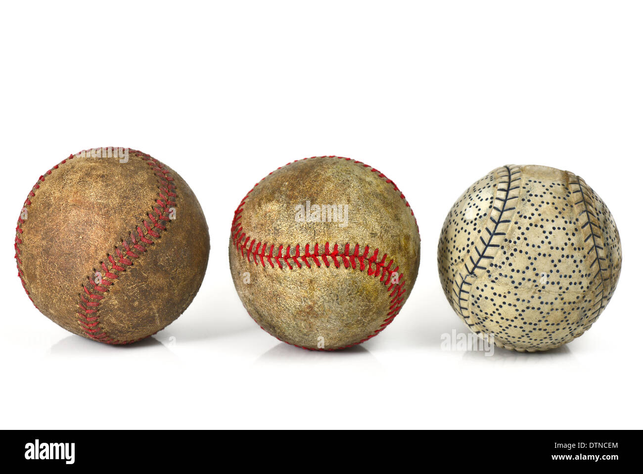 balles de baseball Banque D'Images
