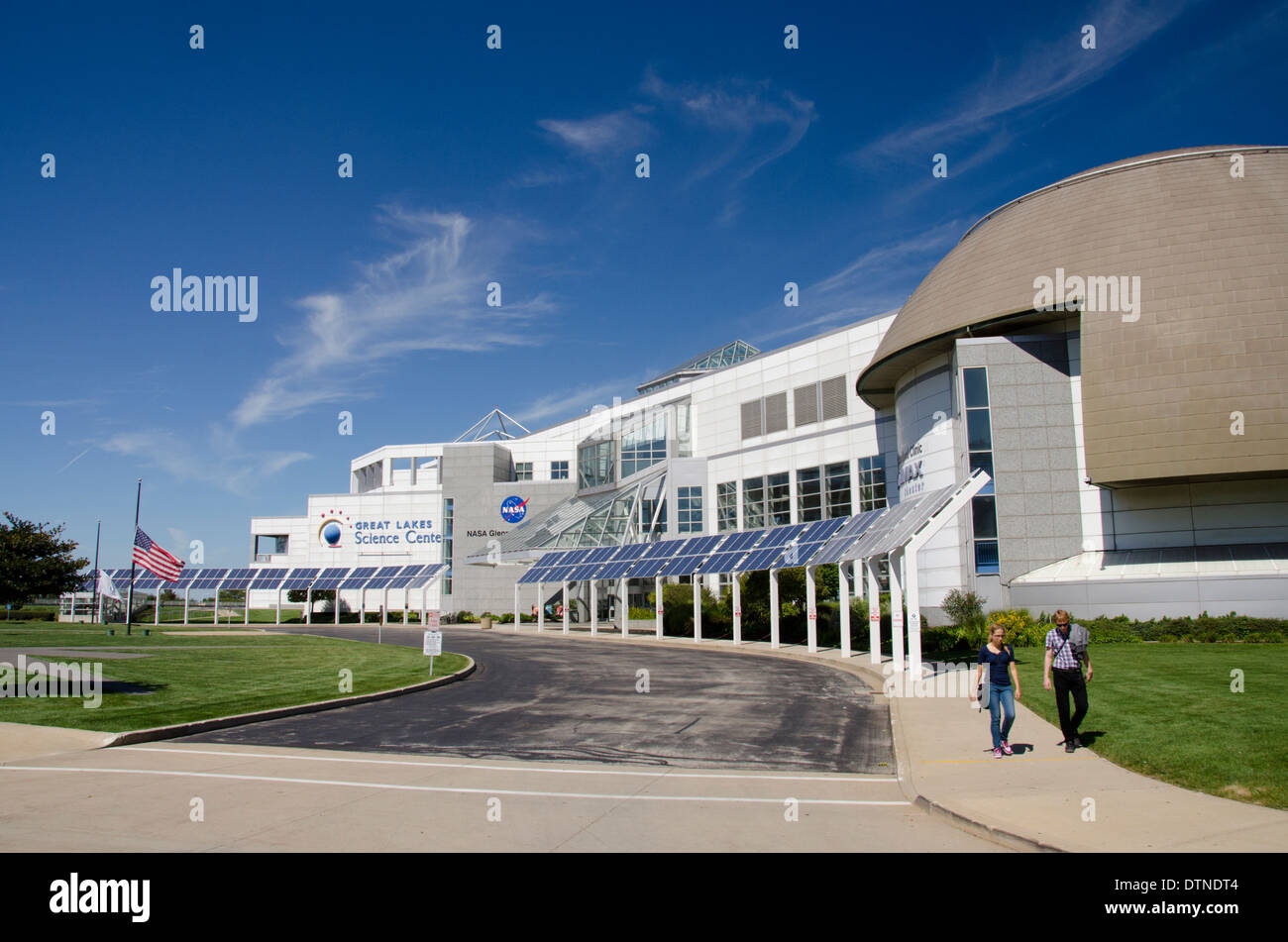 L'Ohio, Cleveland. Great Lakes Science Center. Banque D'Images