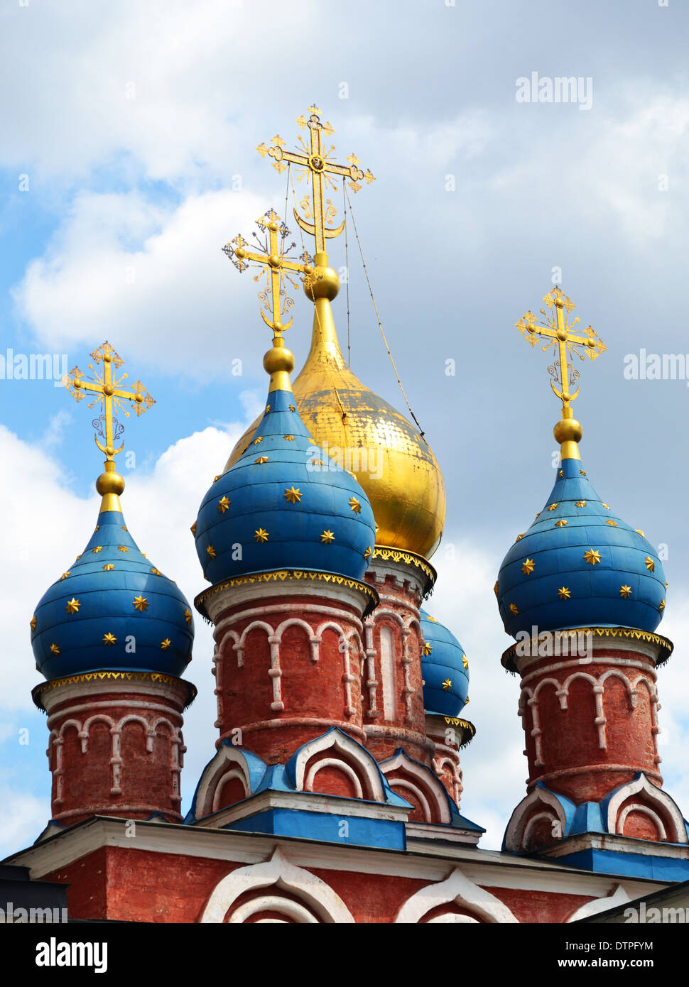 Eglise russe, Moscou, Russie Banque D'Images
