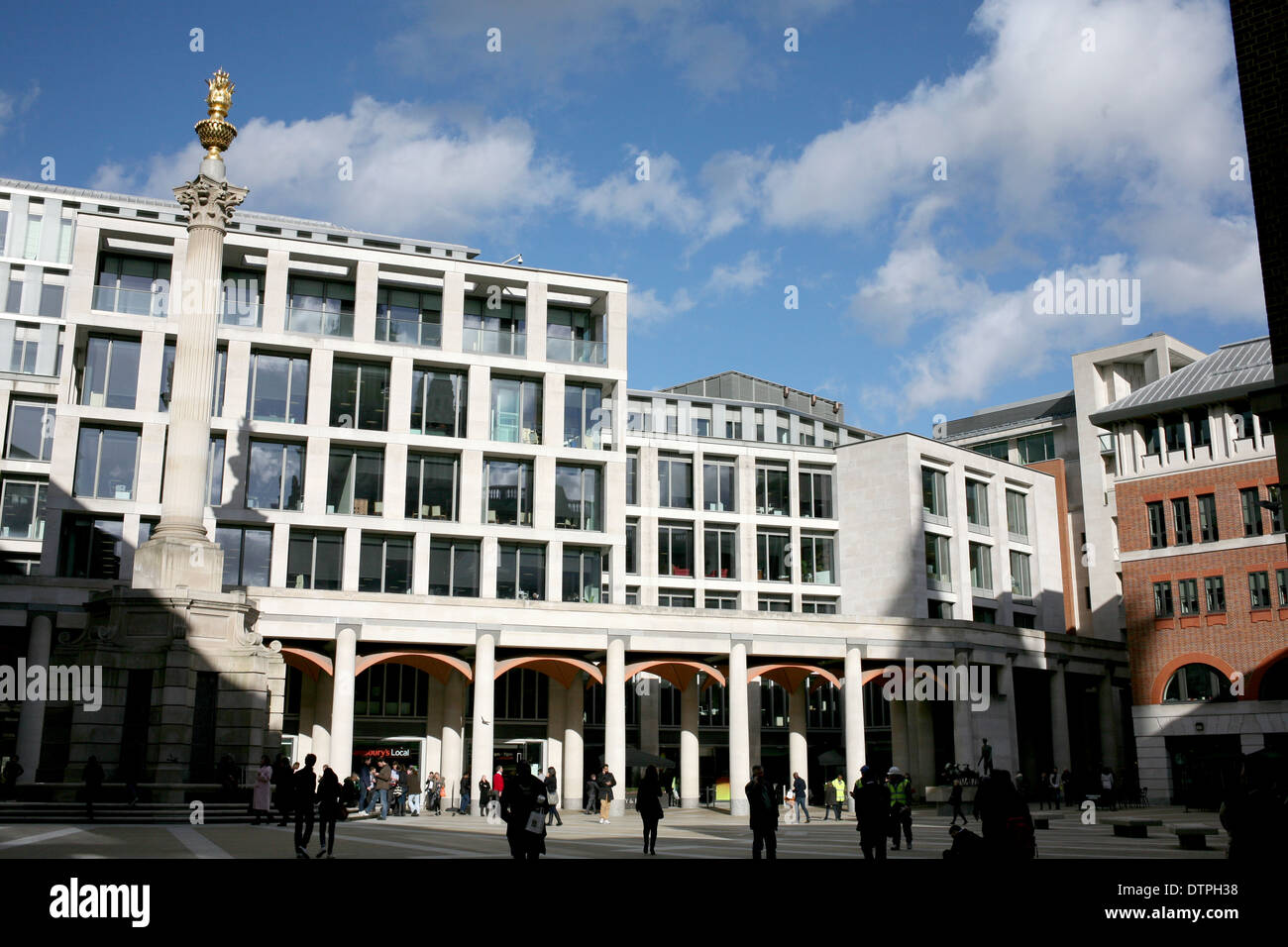 Paternoster square dans la ville de London uk 2014 Banque D'Images