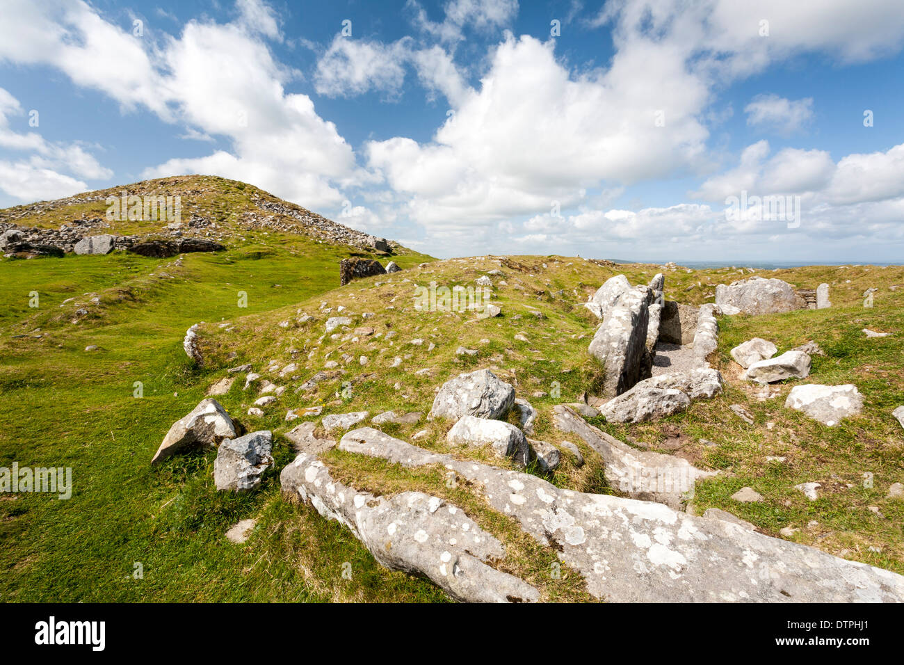 Loughcrew passage tombs County Meath Irlande Banque D'Images