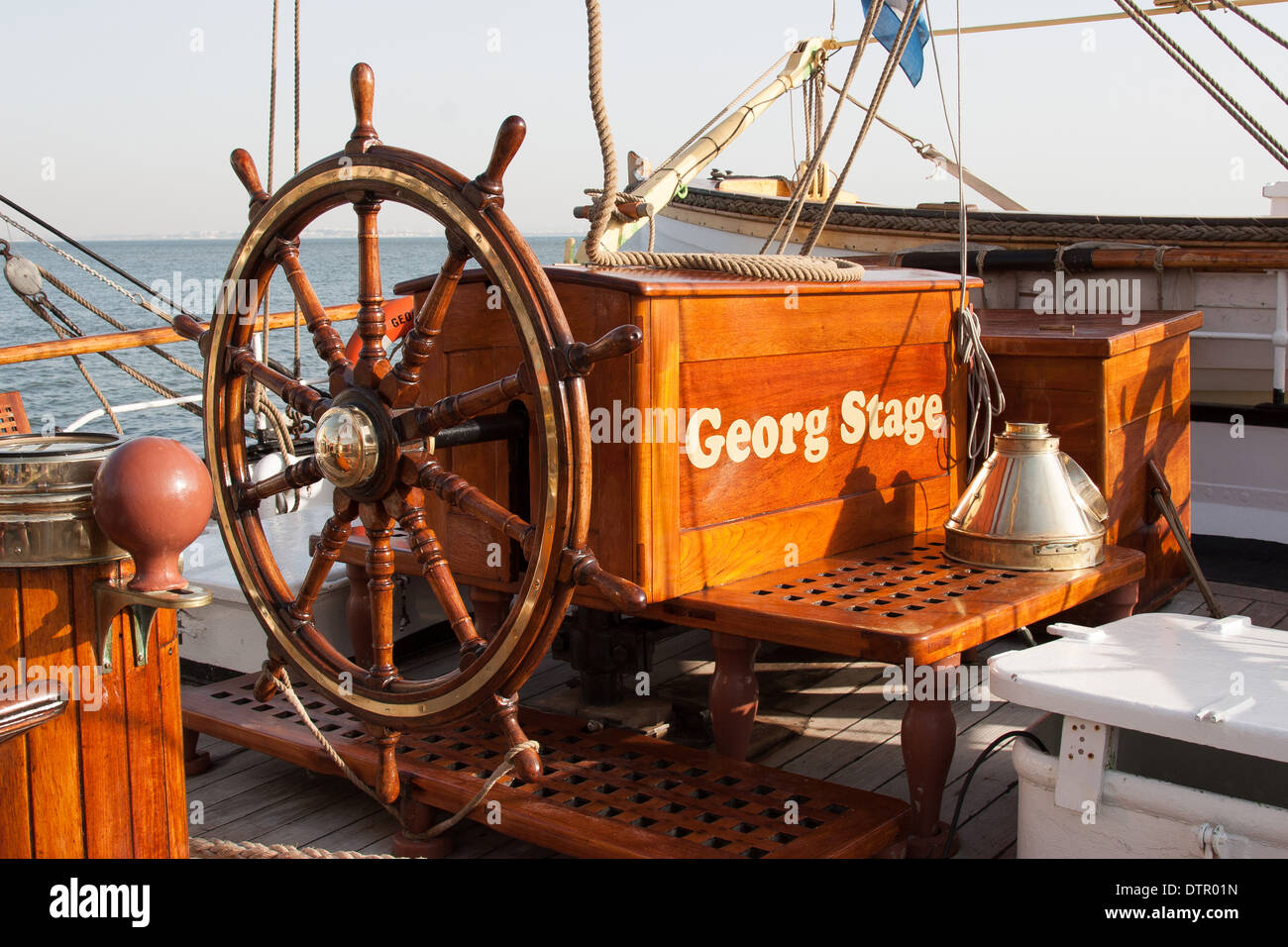 Lisbonne, Portugal - 19 juillet 2012 : course des grands voiliers Lisboa 2012 Banque D'Images