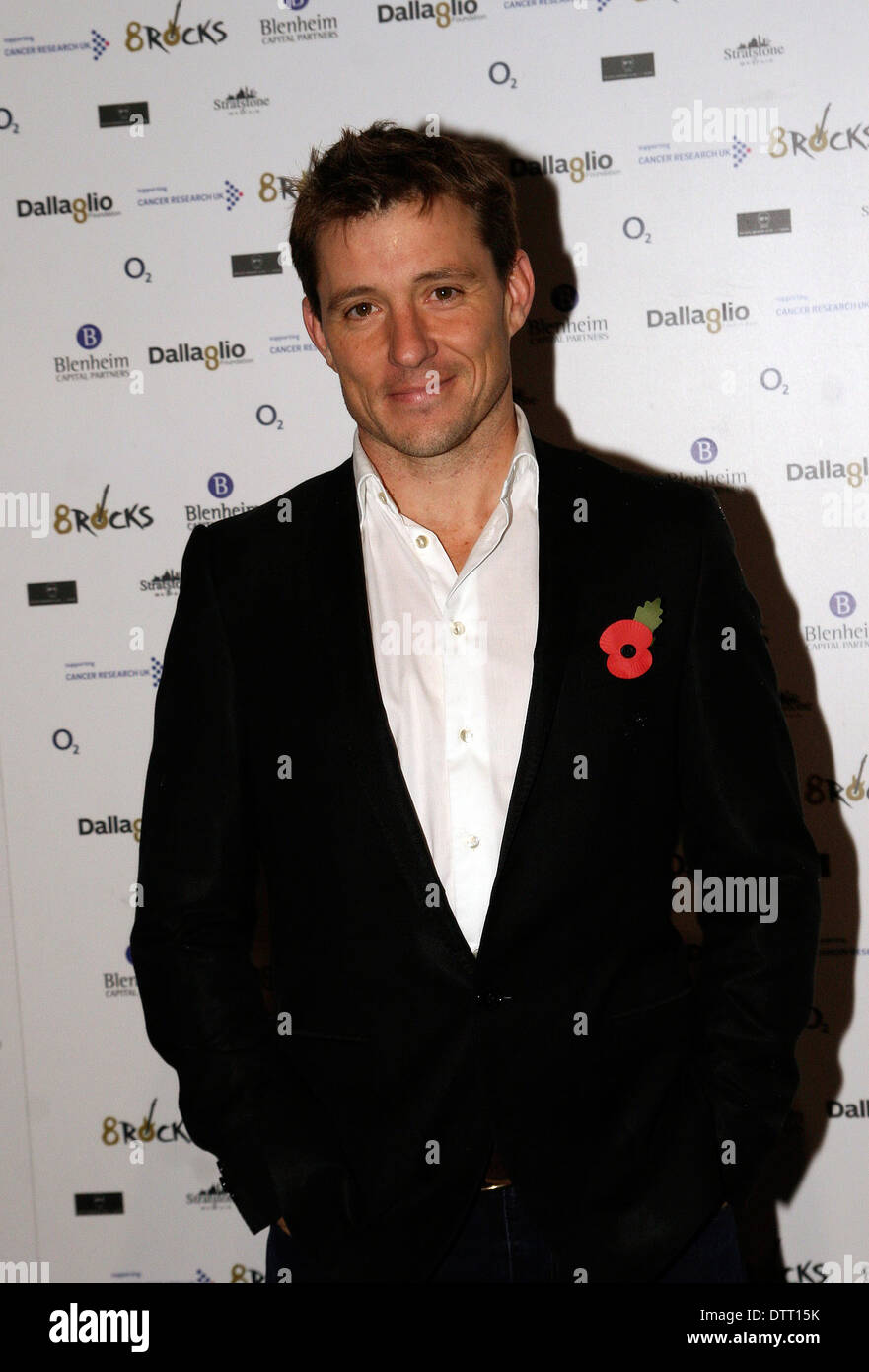 Présentatrice TV Ben Shephard participant à la recherche sur le Cancer Charity Event à Londres Banque D'Images