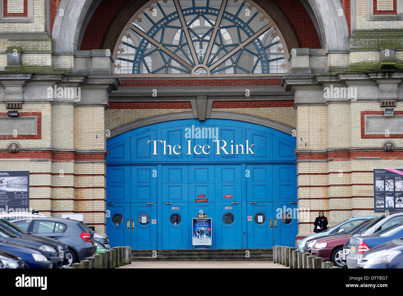 UK, Londres : La Patinoire à Alexandra Palace est représentée dans le nord de Londres. Banque D'Images