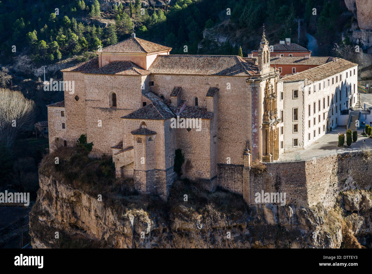 Pardor Convento de San Pablo à Cuenca, Castilla La Mancha, Espagne Banque D'Images