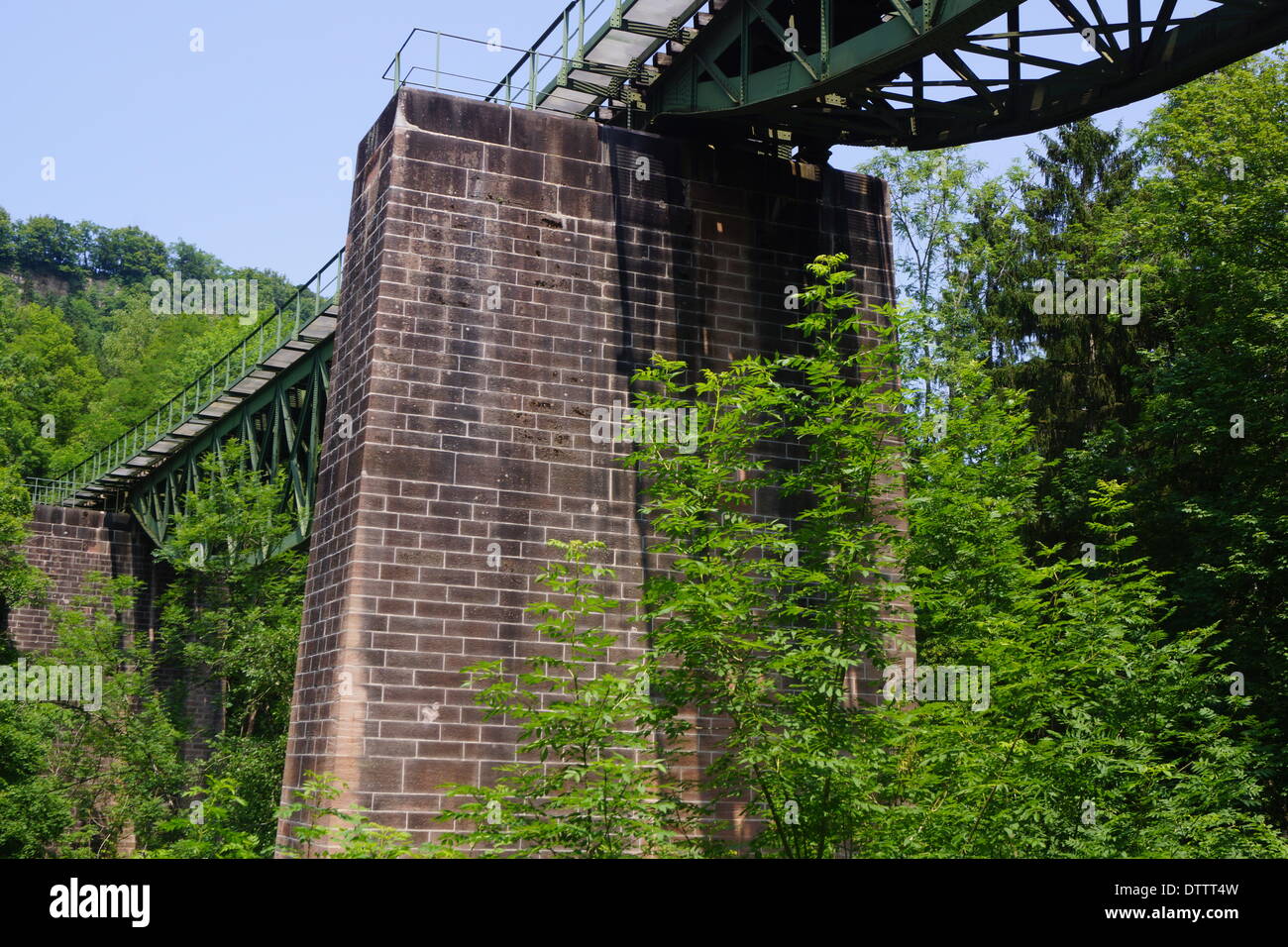 Wutach bridge,Allemagne Banque D'Images