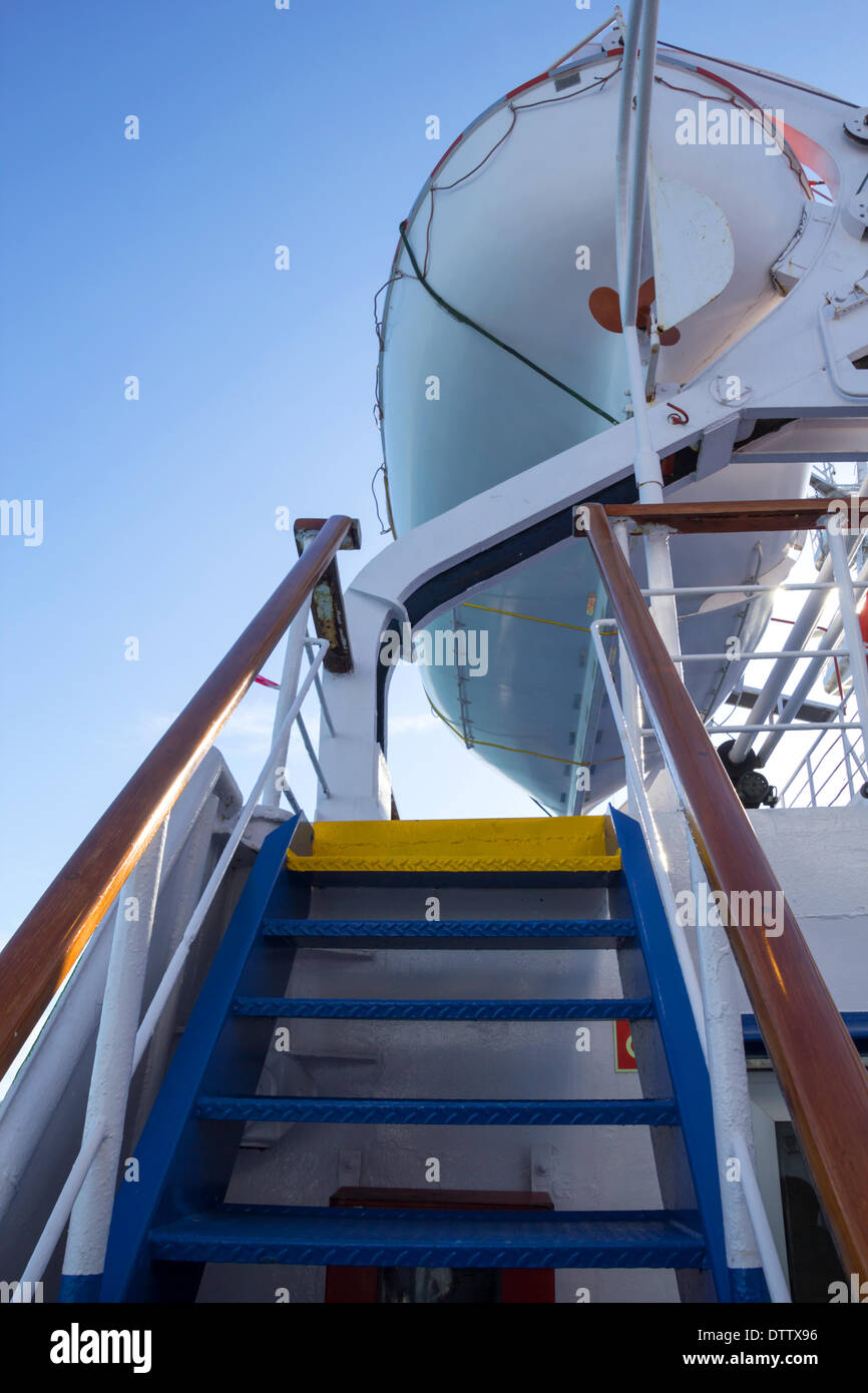 Sécurité à bord Banque D'Images Sécurité à bord Banque D'Images