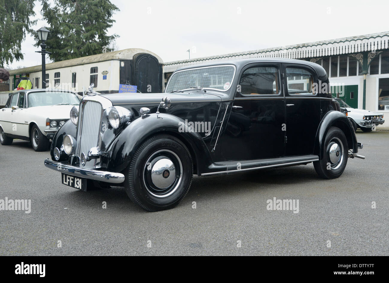 Rover 14 voiture classique à un club de voiture gathering en Angleterre Banque D'Images
