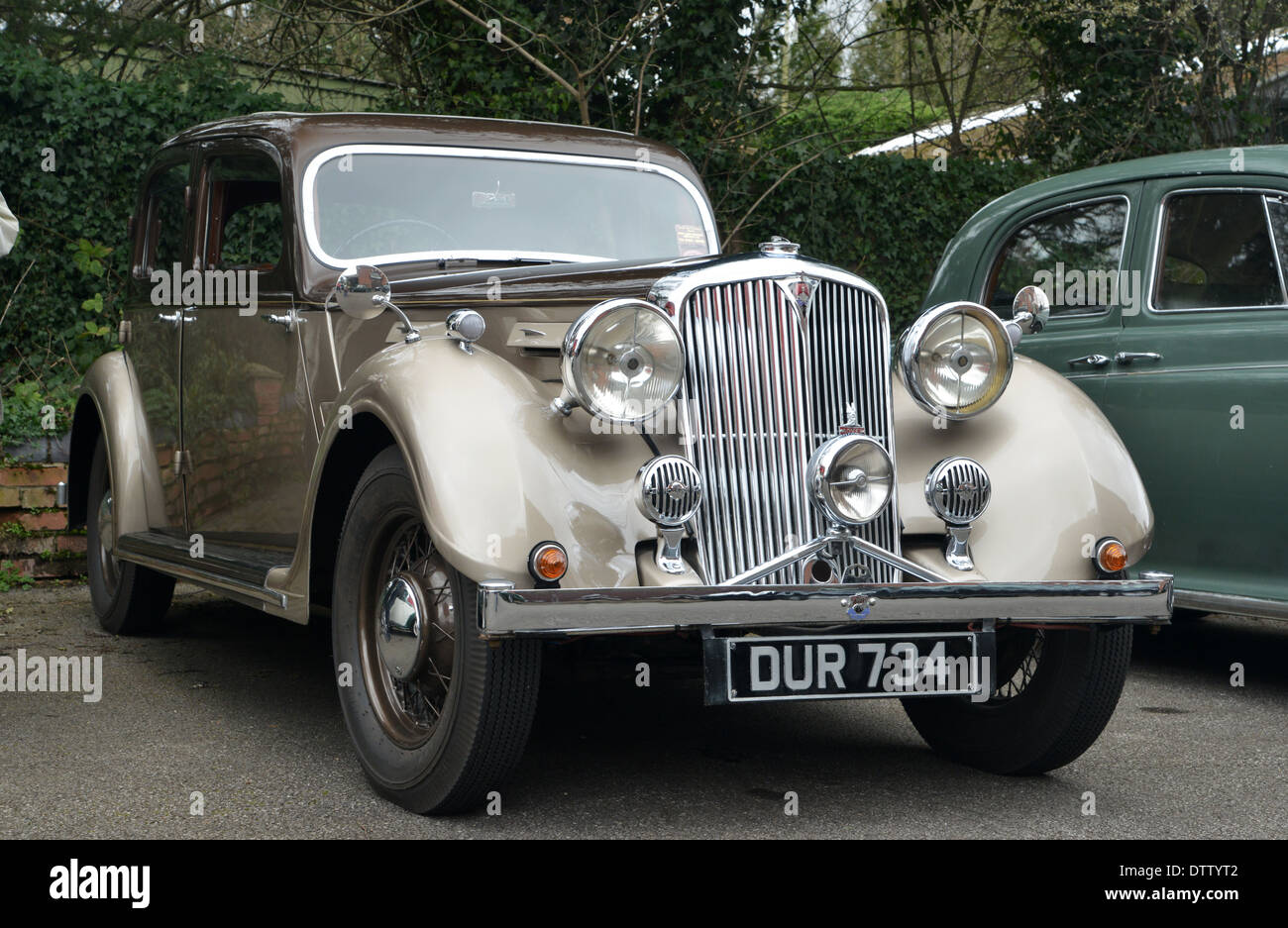Rover 20 voiture classique à un club de voiture gathering en Angleterre Banque D'Images