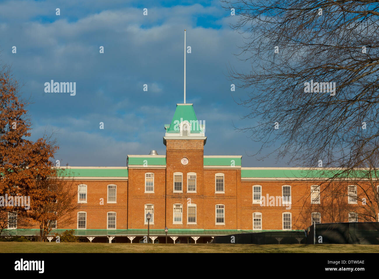 Lane Hall sur le campus de Virginia Tech Banque D'Images