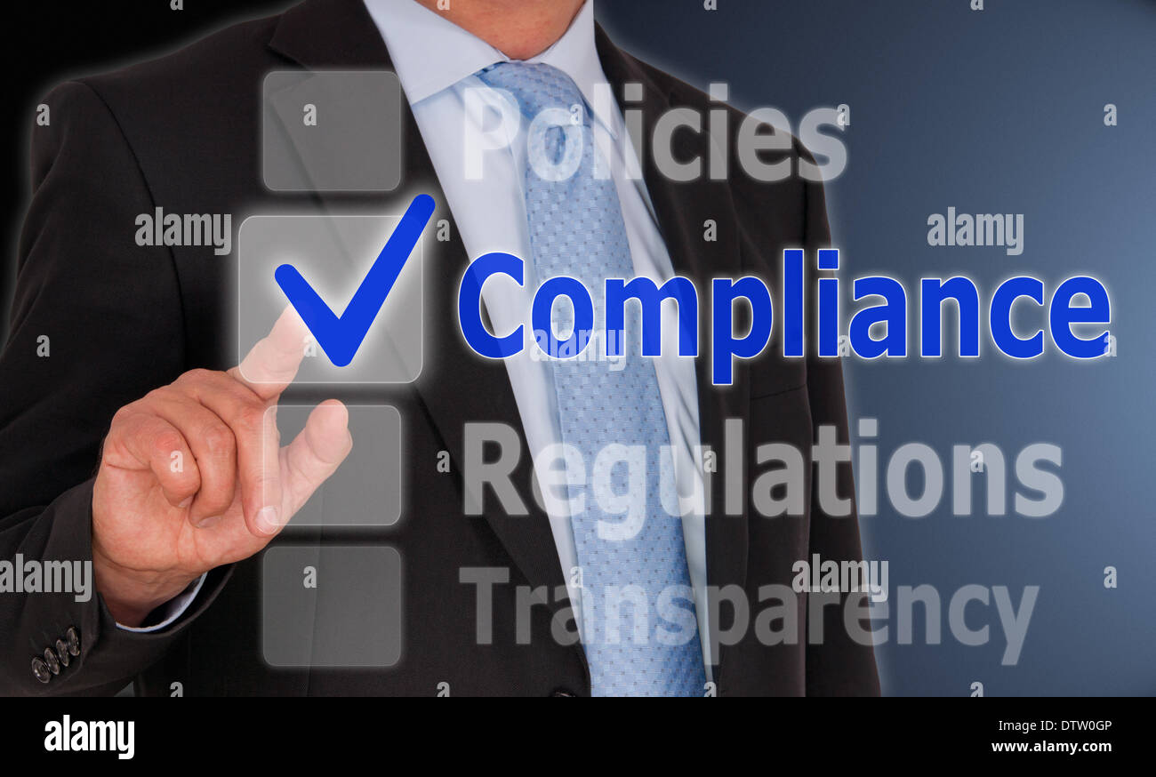 Compliance Banque D'Images