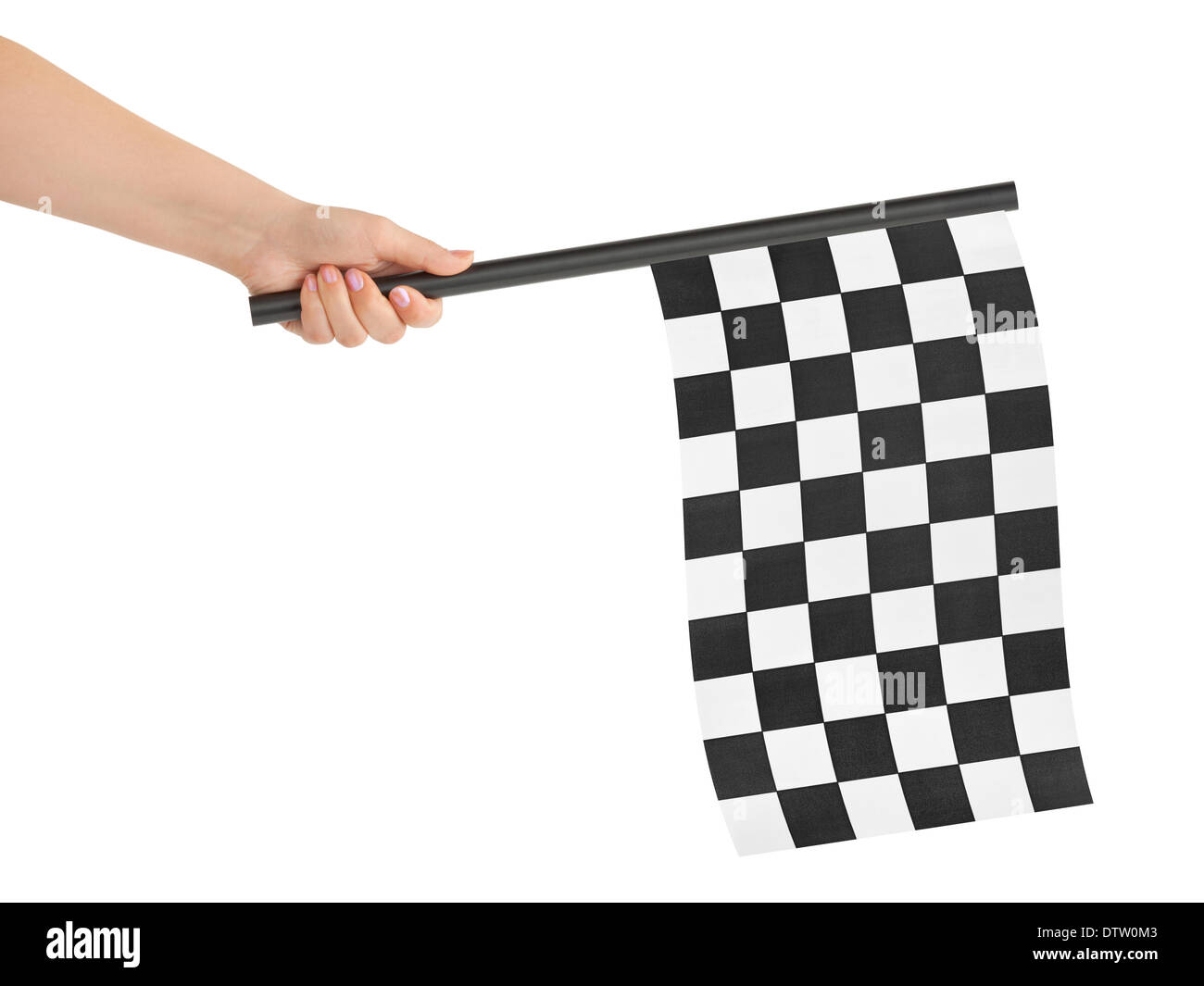 Checkered flag final Banque D'Images