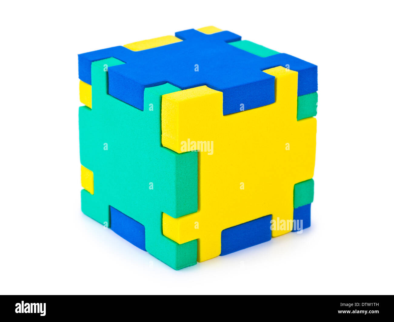 Puzzle cube Banque D'Images