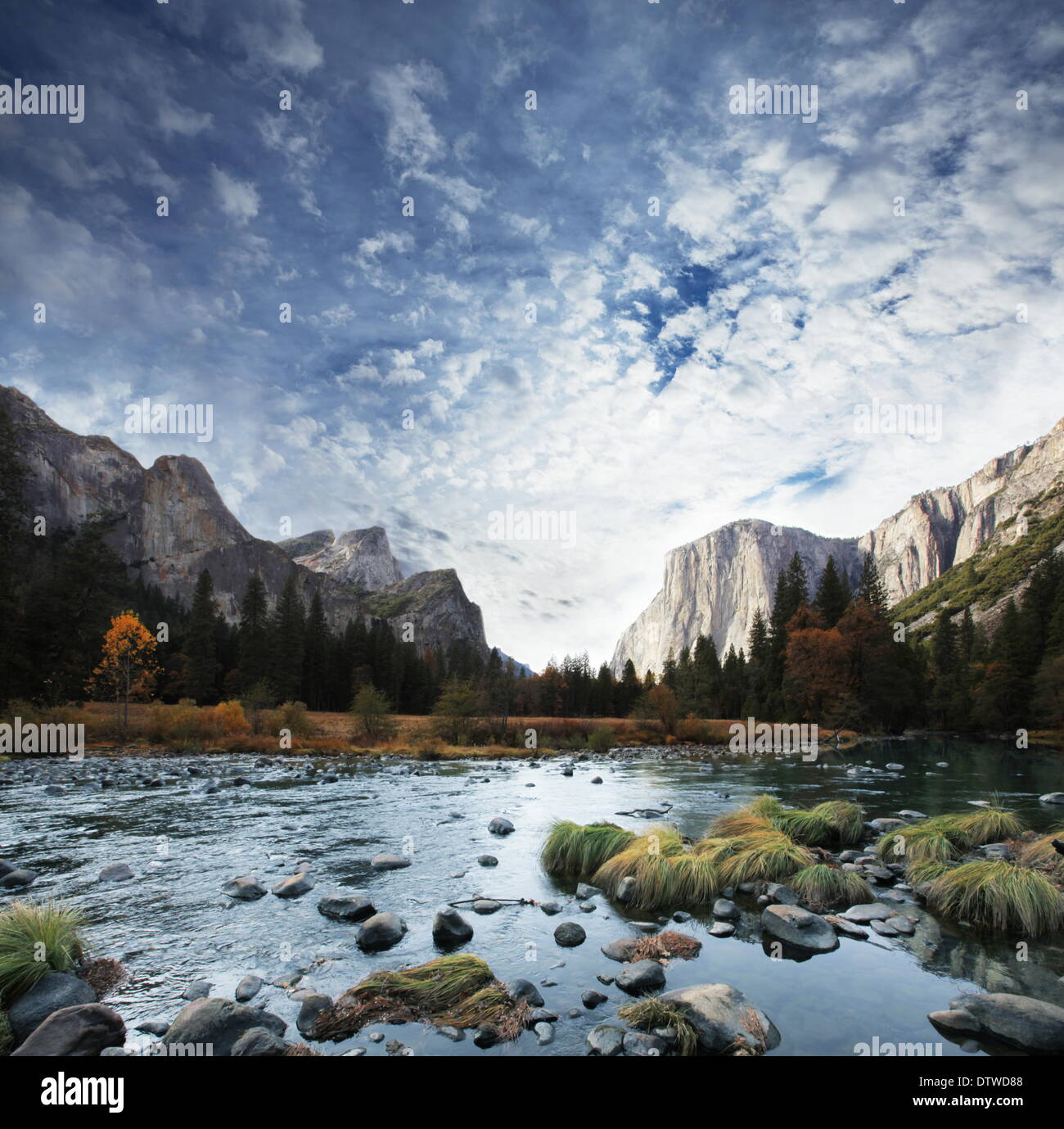 L'automne dans le parc Yosemite Banque D'Images