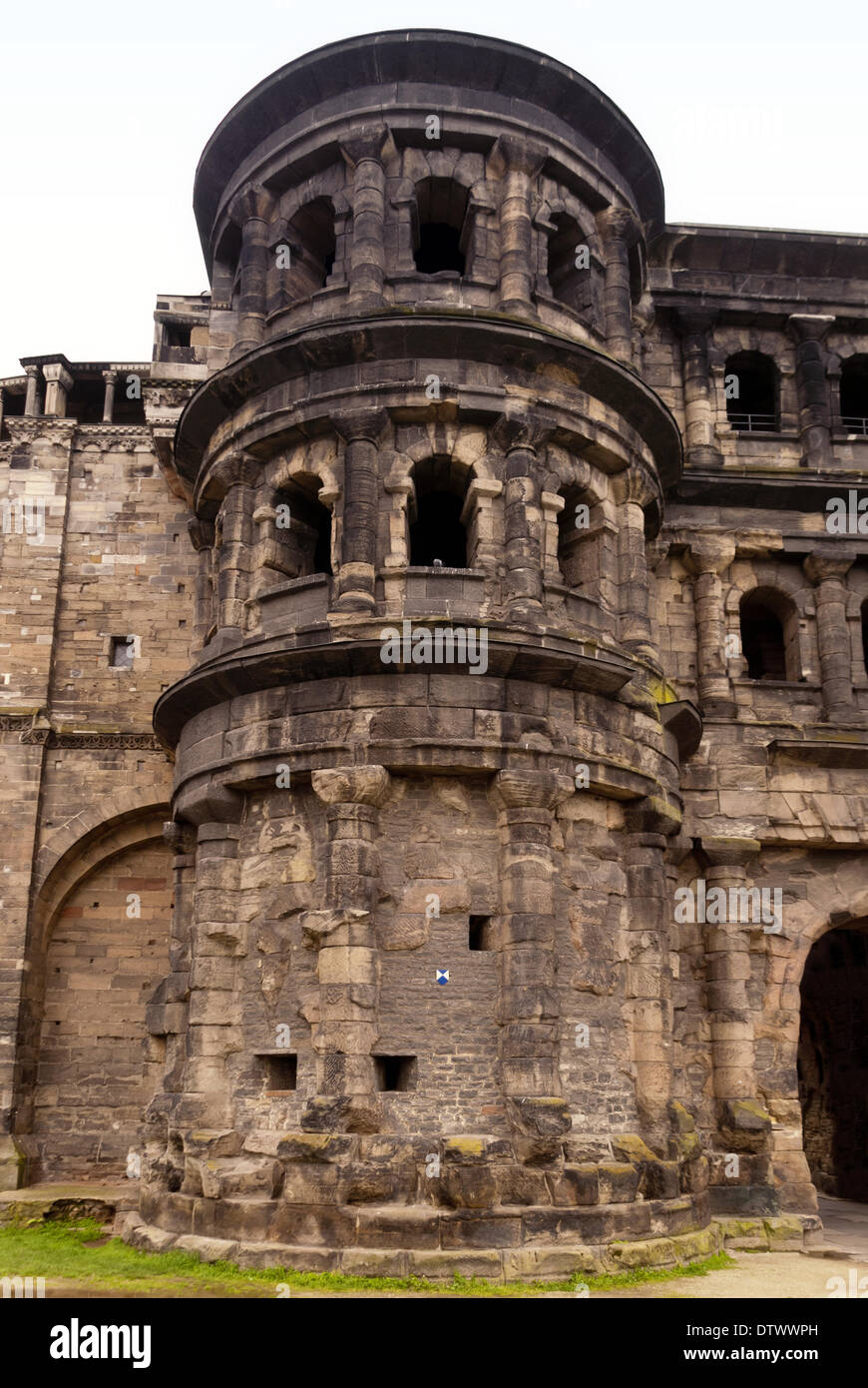 Porta Nigra de Trèves Banque D'Images