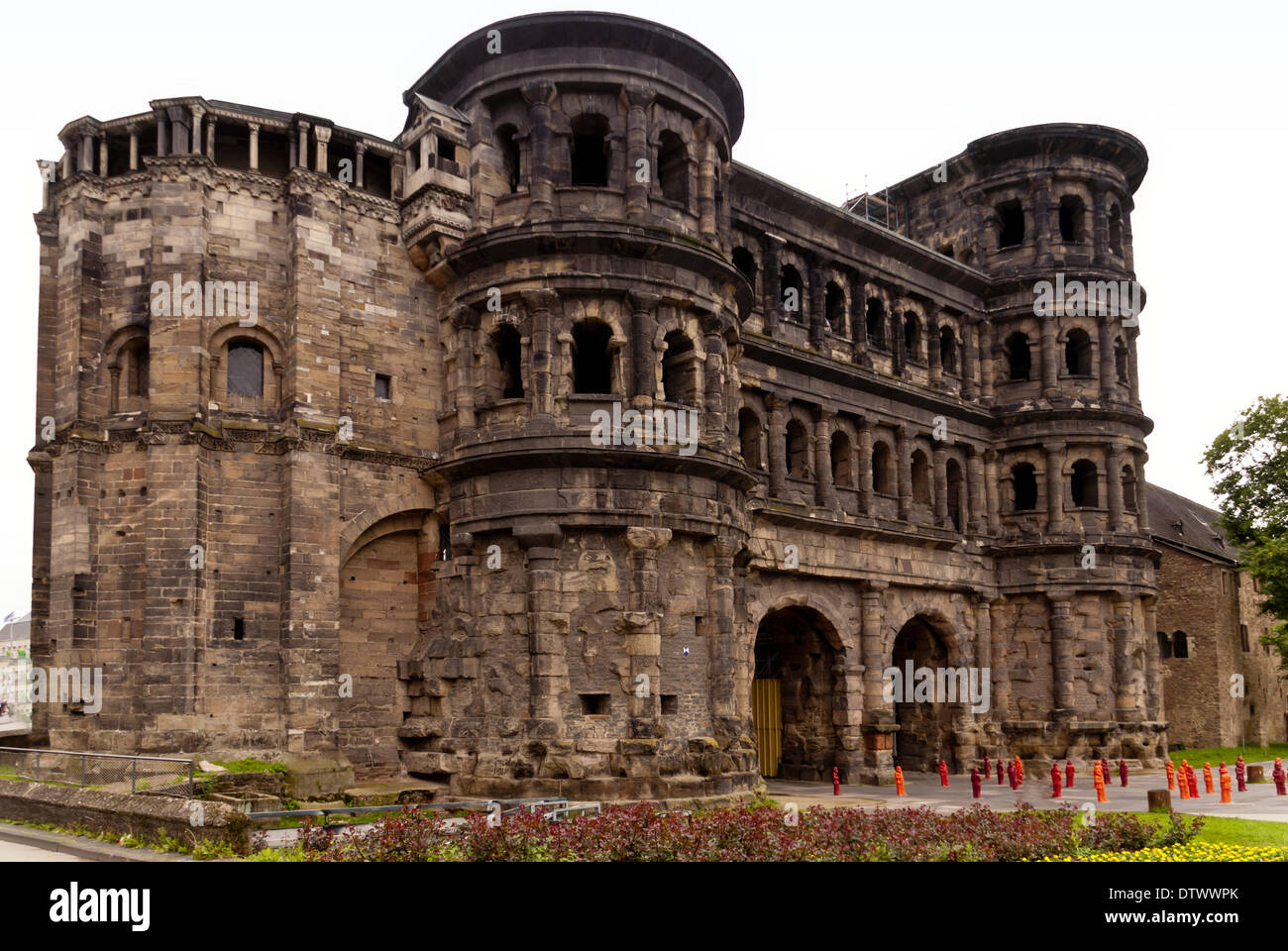 Porta Nigra de Trèves Banque D'Images