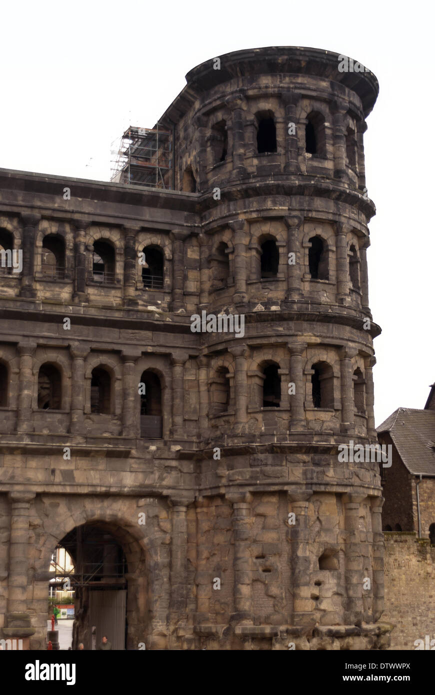 Porta Nigra de Trèves Banque D'Images