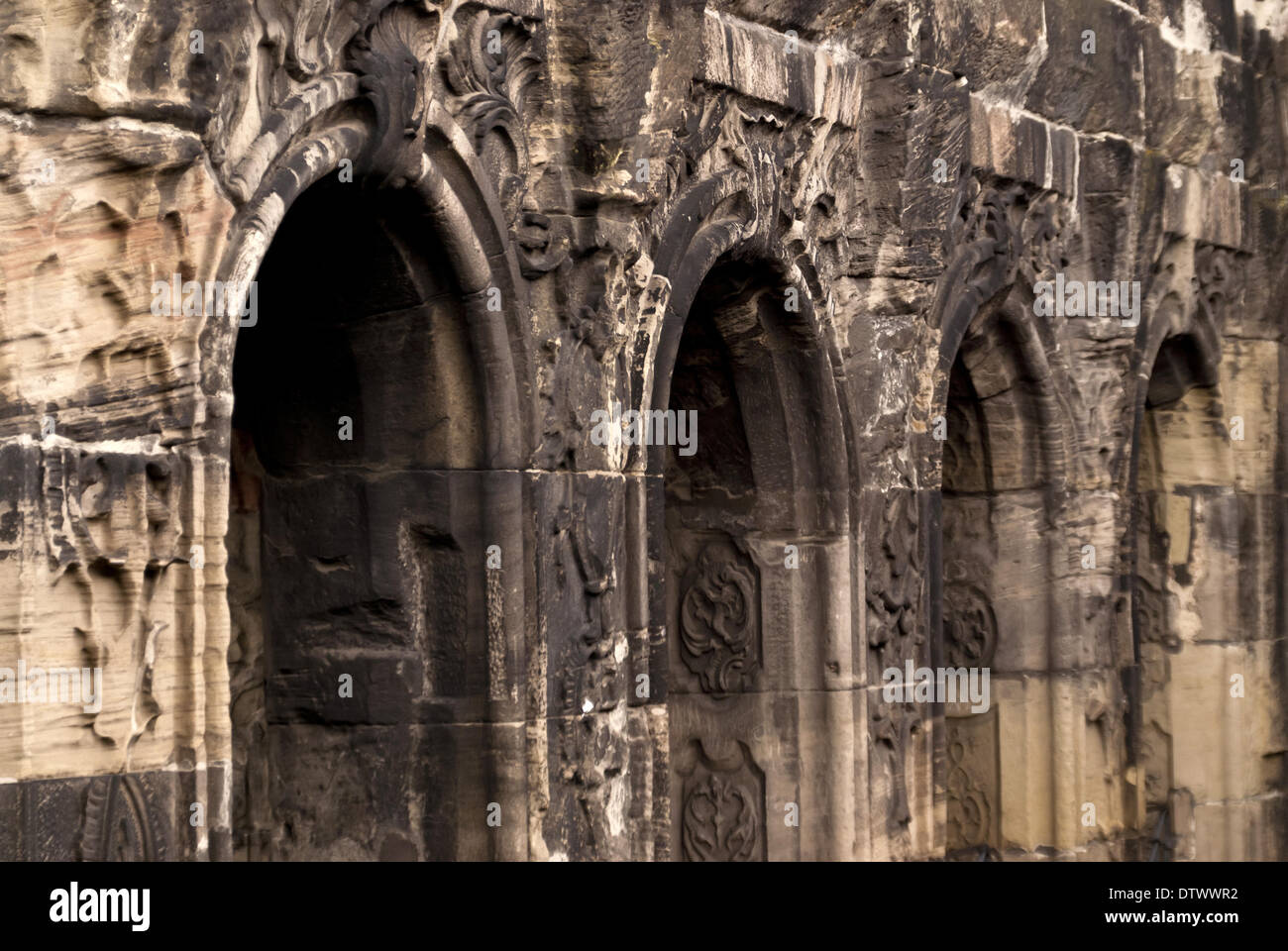 Porta Nigra de Trèves Banque D'Images