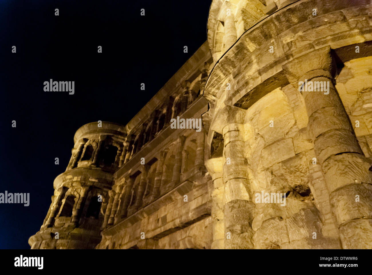 Porta Nigra de Trèves Banque D'Images