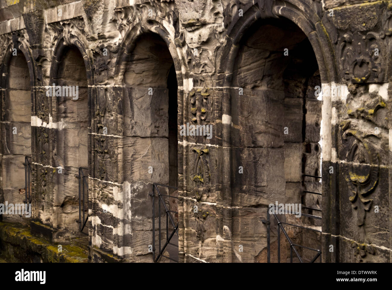 Porta Nigra de Trèves Banque D'Images
