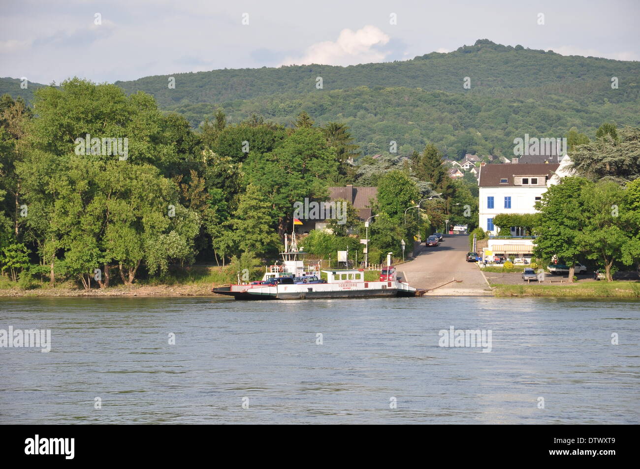 Car-ferry Bad Honnef rolandseck Banque D'Images