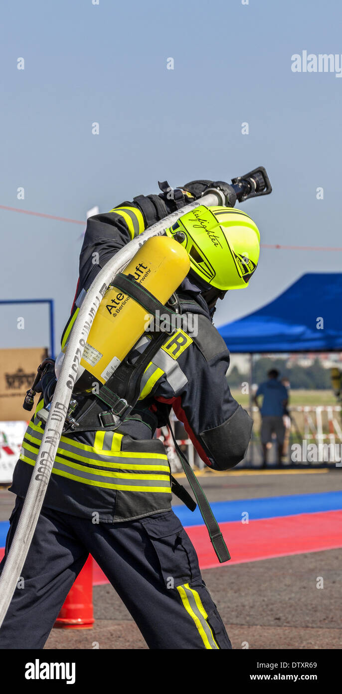 Brigade des pompiers Banque D'Images