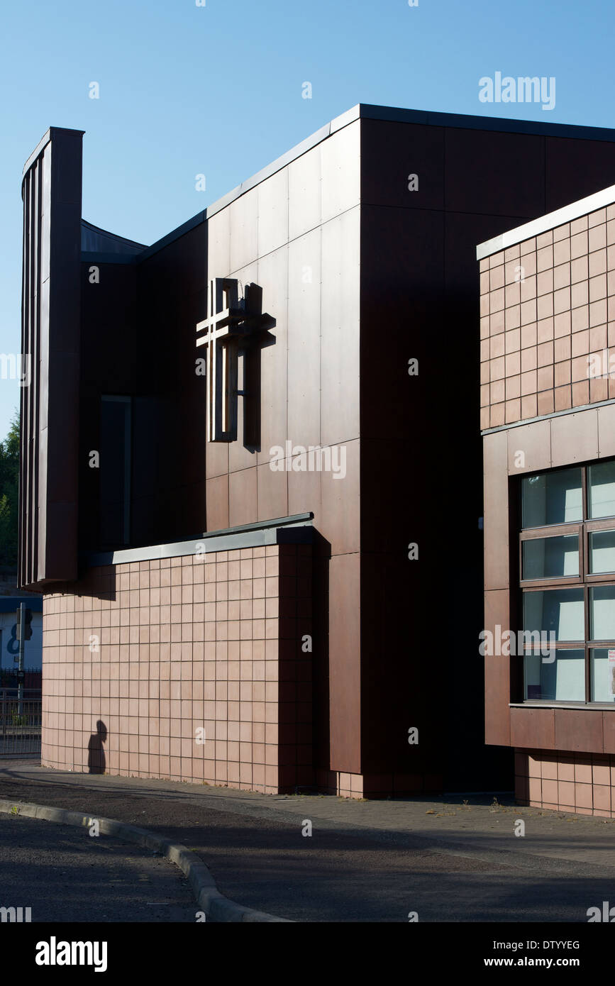 Église d'Écosse, l'église paroissiale, Gorbals à Glasgow. Banque D'Images