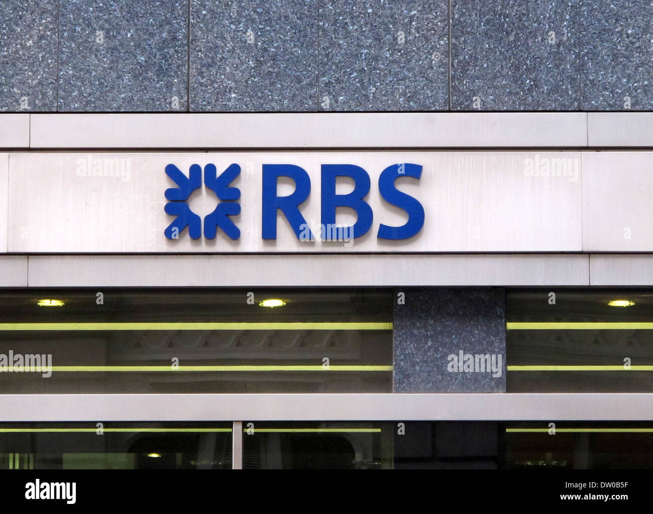 La Royal Bank of Scotland, UK Banque D'Images