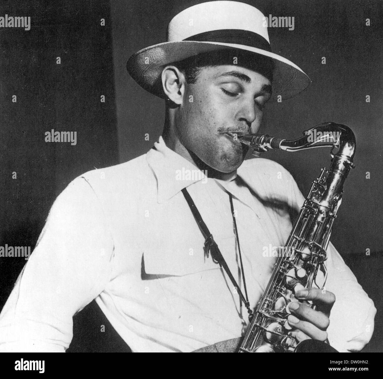 DEXTER GORDON (1923-1990), saxophoniste de jazz américain à propos de 1946 Banque D'Images