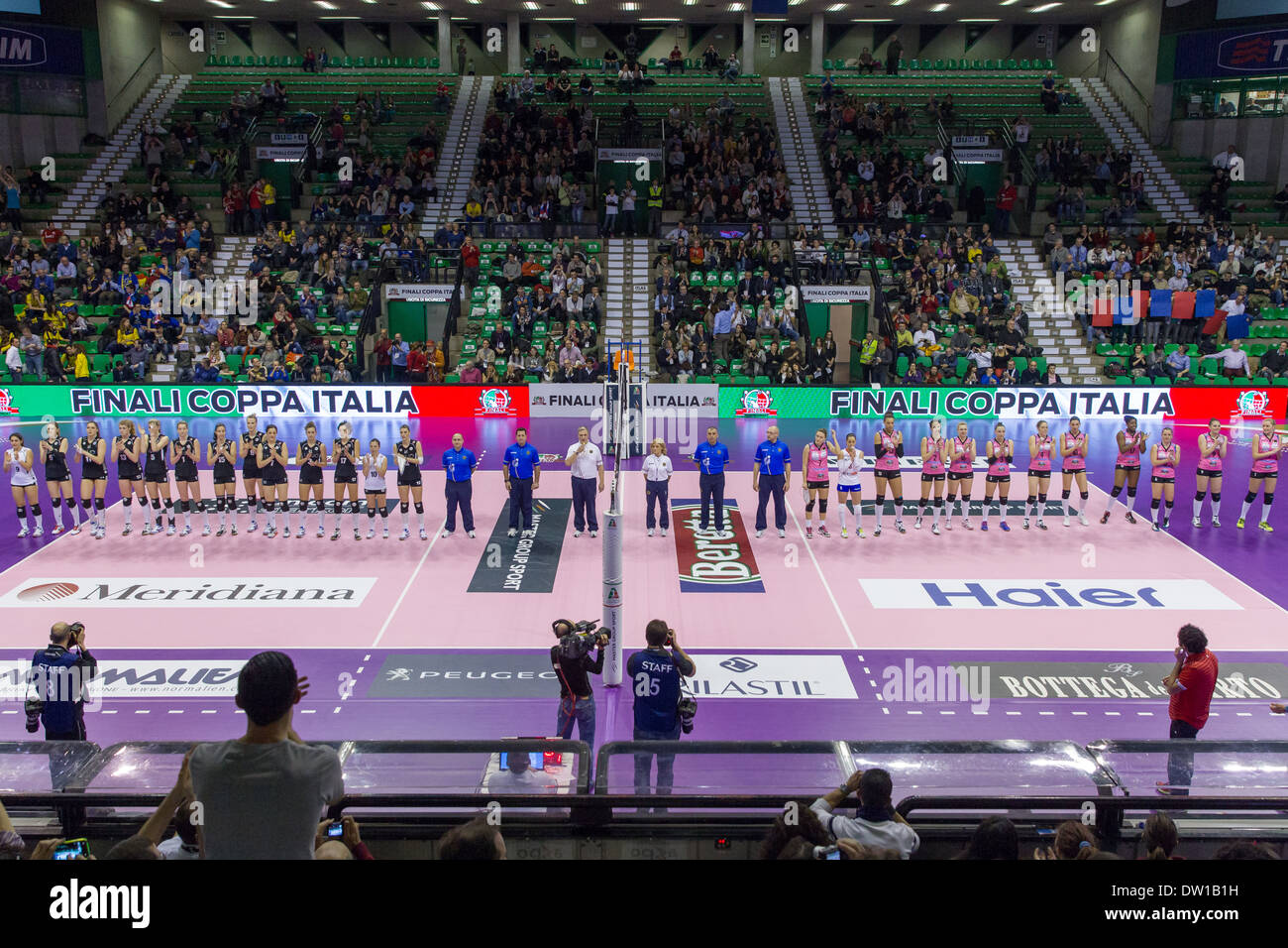 Finale di Coppa Italia Serie A2 Femminile di Pallavolo Banque D'Images