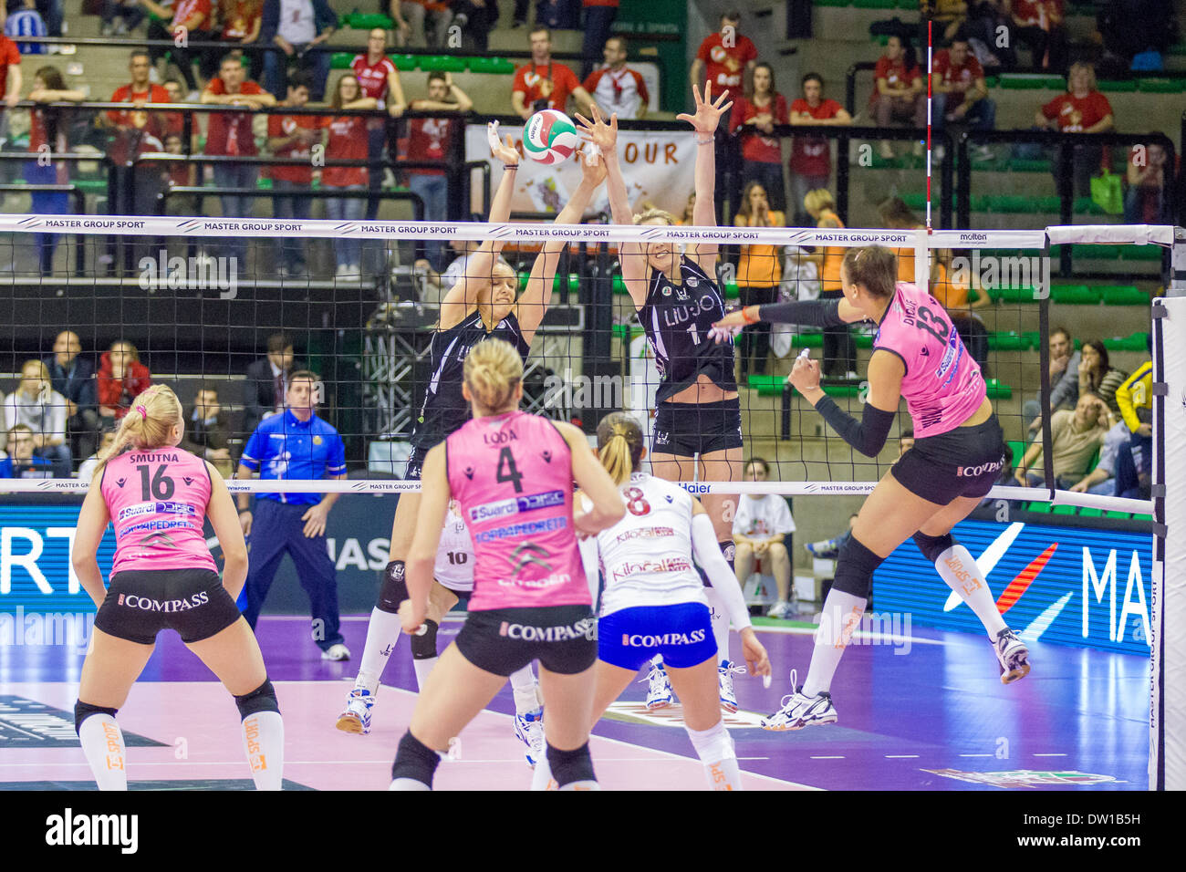 Finale di Coppa Italia Serie A2 Femminile di Pallavolo Banque D'Images