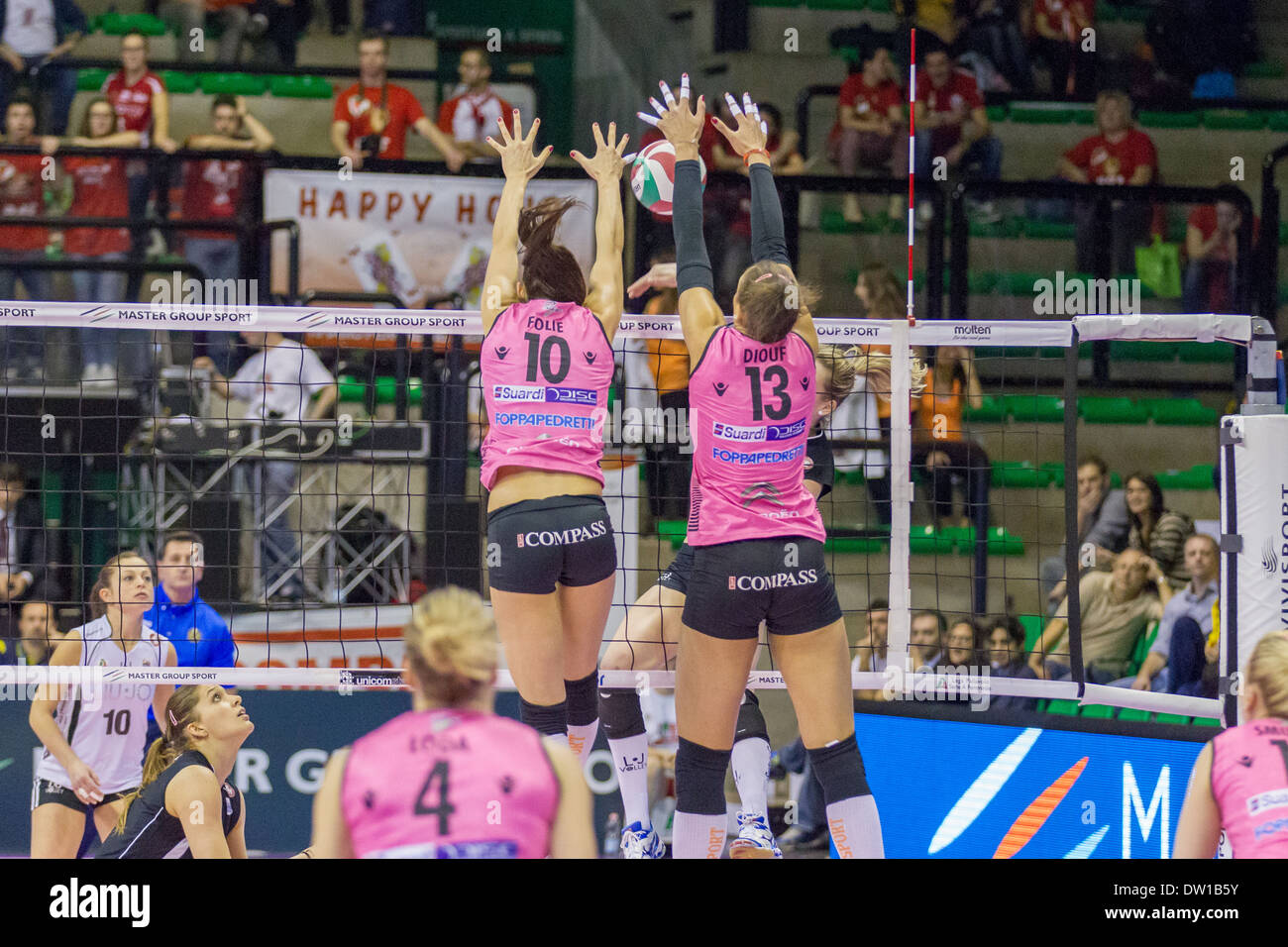 Finale di Coppa Italia Serie A2 Femminile di Pallavolo Banque D'Images