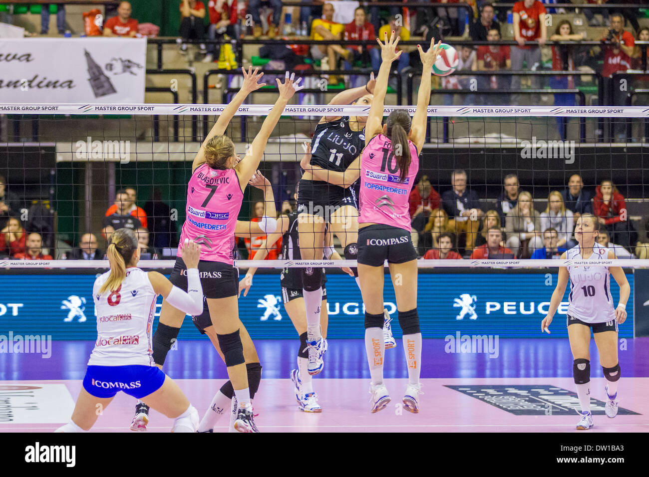 Finale di Coppa Italia Serie A2 Femminile di Pallavolo Banque D'Images
