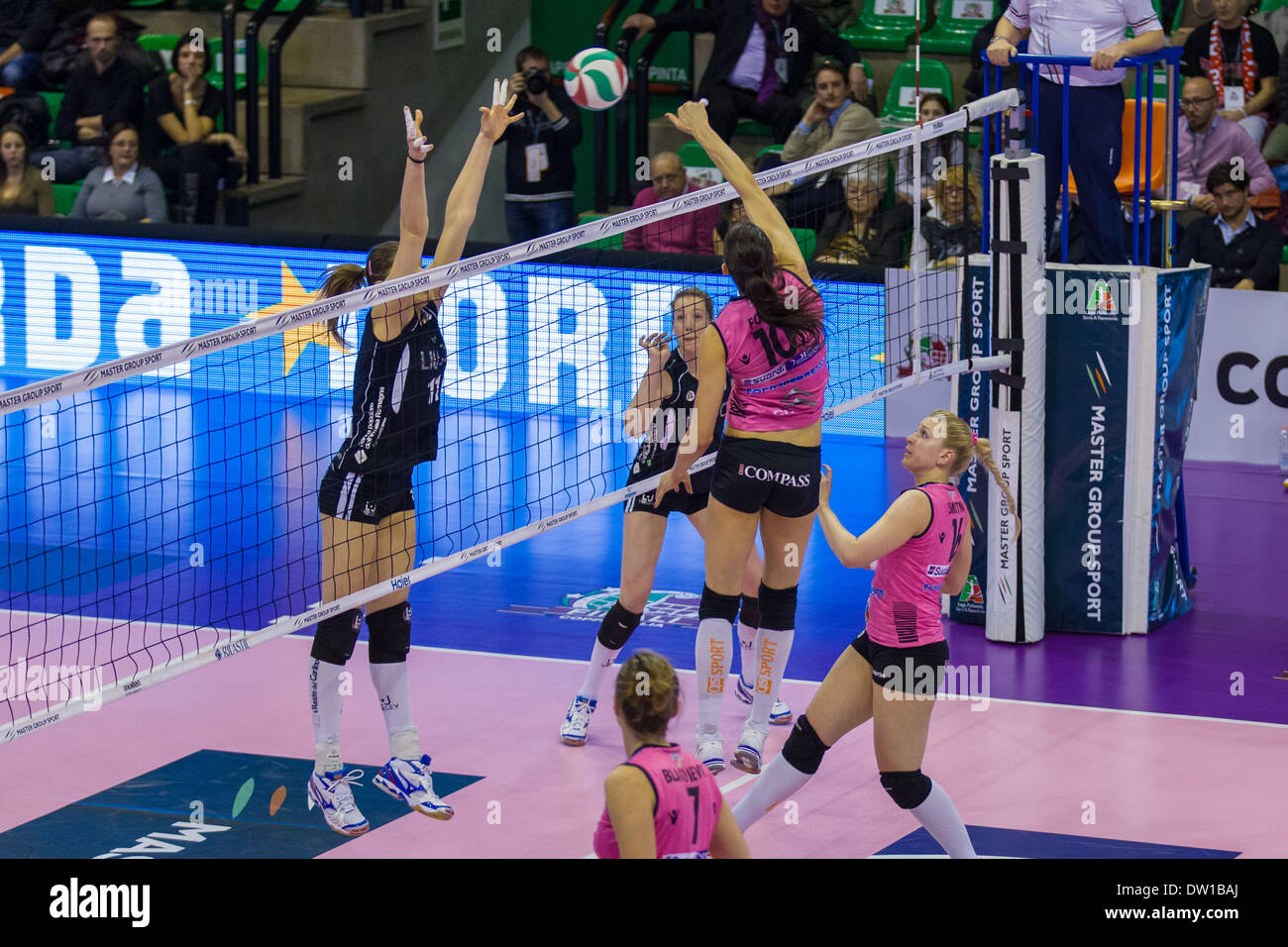 Finale di Coppa Italia Serie A2 Femminile di Pallavolo Banque D'Images