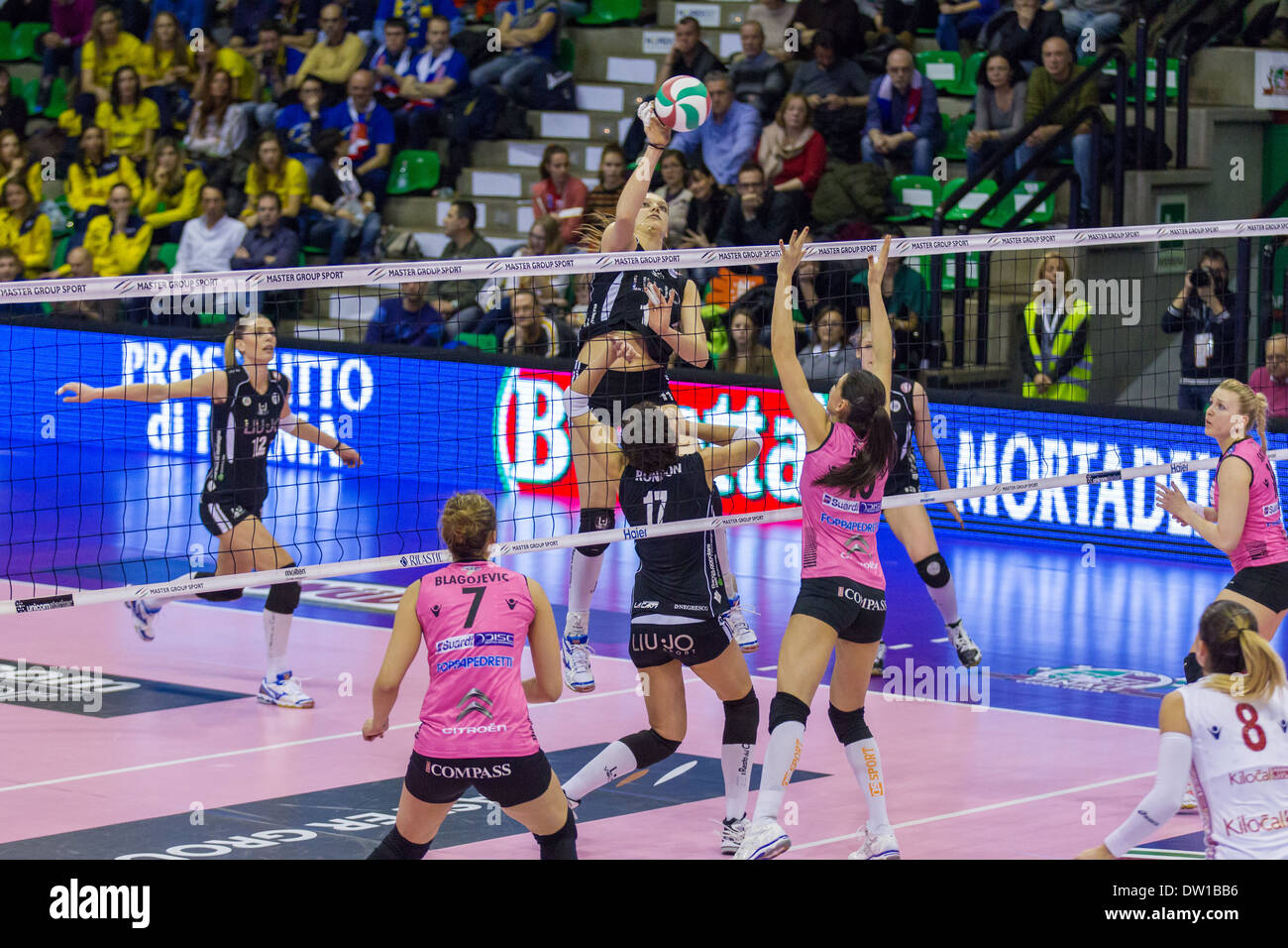 Finale di Coppa Italia Serie A2 Femminile di Pallavolo Banque D'Images