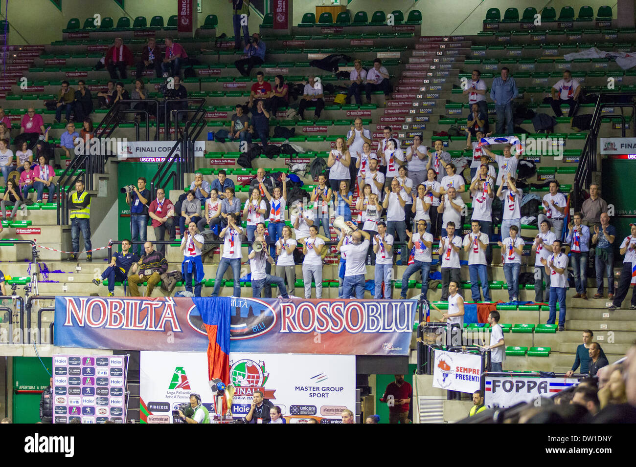 Finale di Coppa Italia Serie A2 Femminile di Pallavolo Banque D'Images