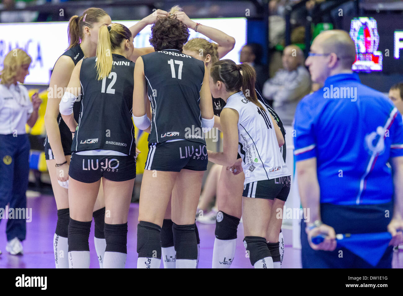 Finale di Coppa Italia Serie A2 Femminile di Pallavolo Banque D'Images