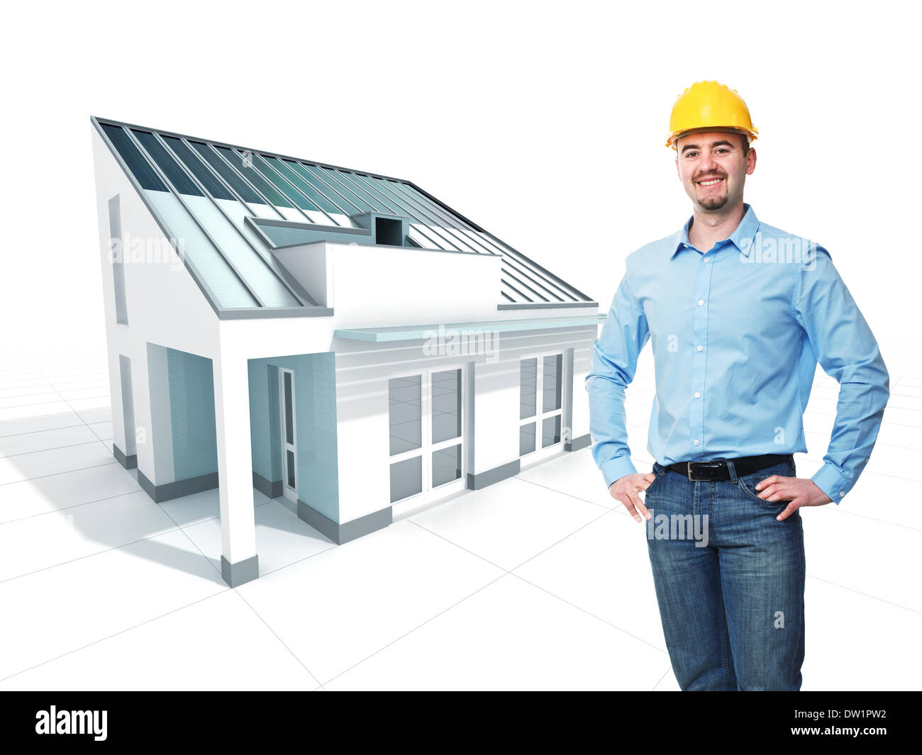 Projet d'architecte Banque D'Images