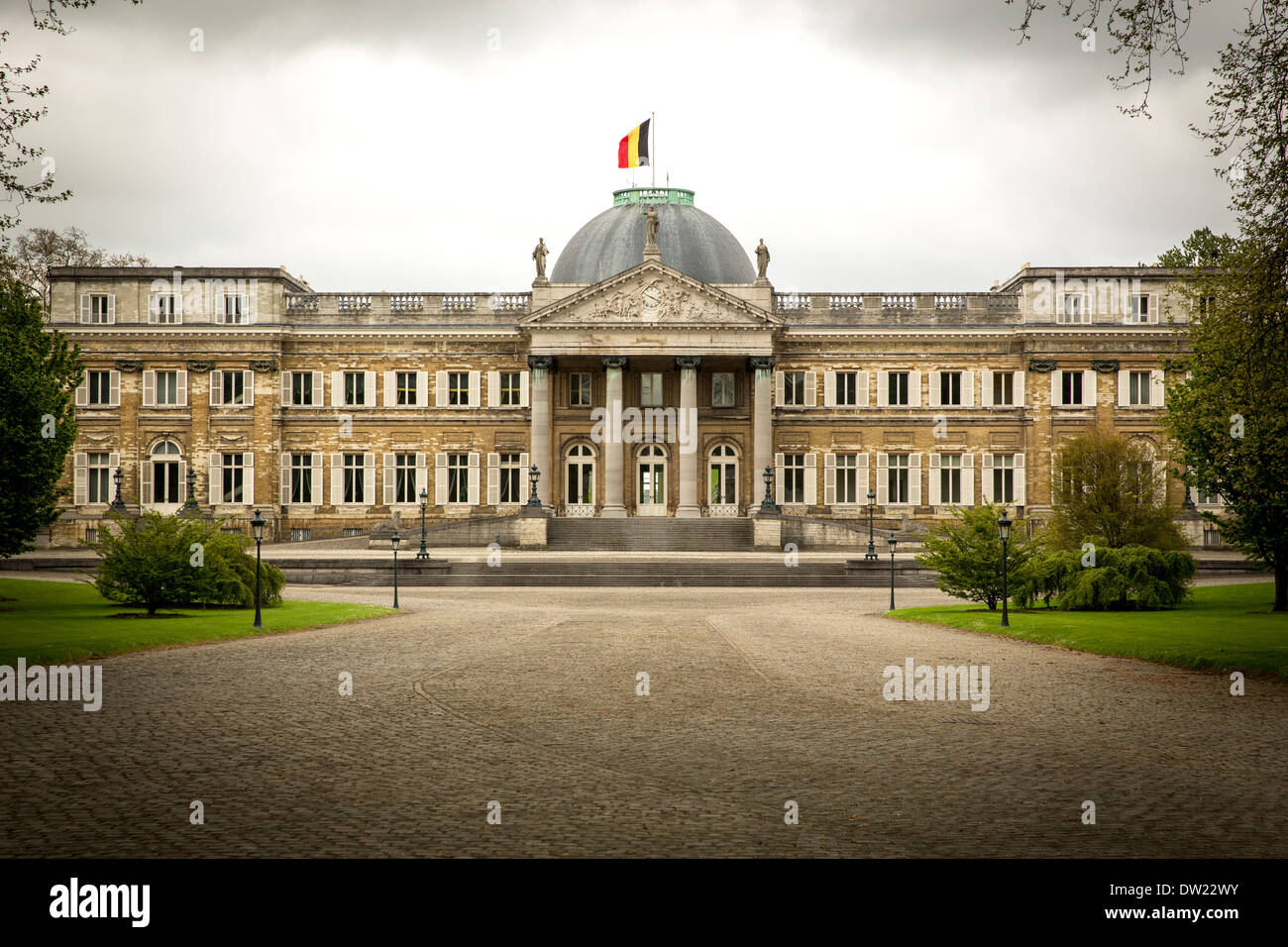 Le Palais Royal de Laeken à Bruxelles Belgique Banque D'Images