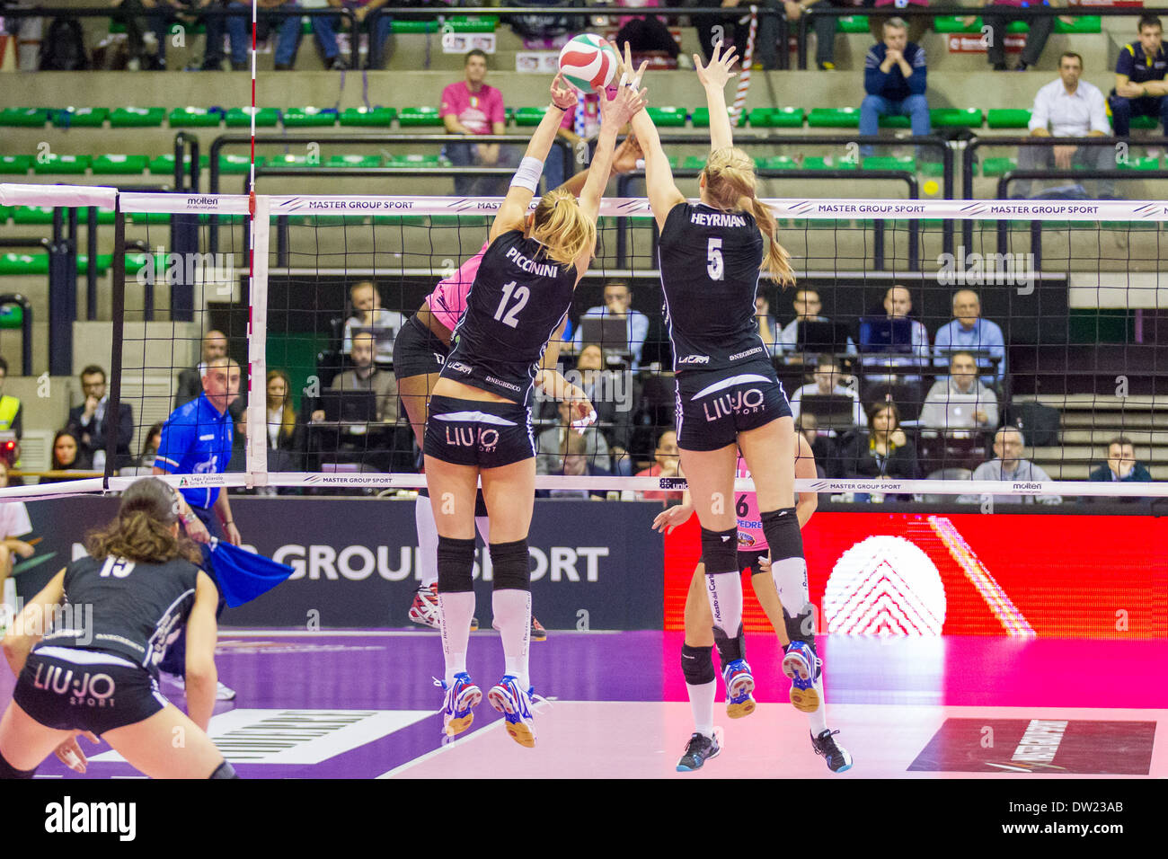 Finale di Coppa Italia Serie A2 Femminile di Pallavolo Banque D'Images