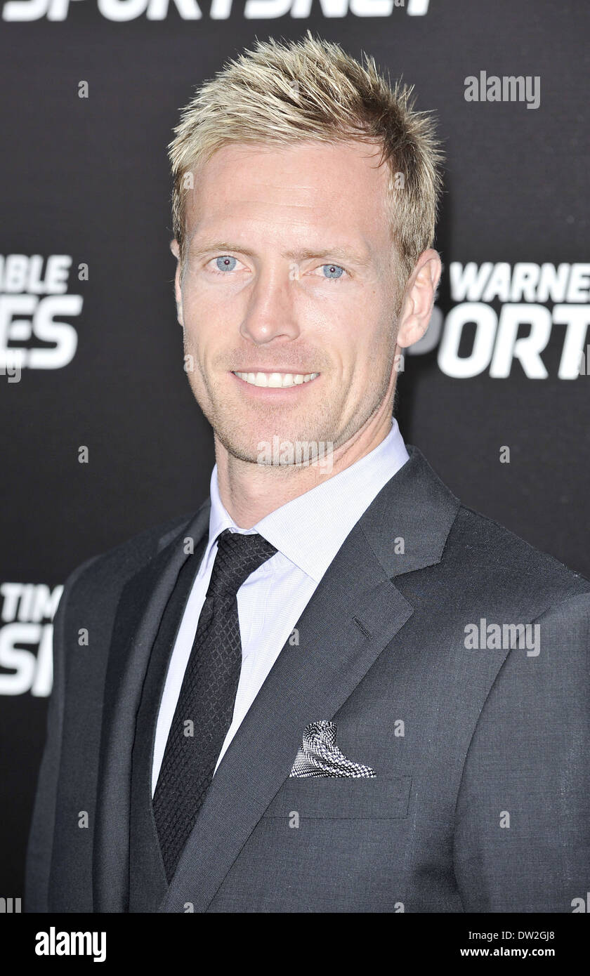 Christian Wilhelmsson, le Time Warner Cable Sports lancement de Time Warner Cable SportsNet et Time Warner Cable Networks à Time Warner Cable Studios Sports El Segundo, Californie - 01.10.12 Avec : Christian Wilhelmsson, où : CA, United States lorsque : Banque D'Images