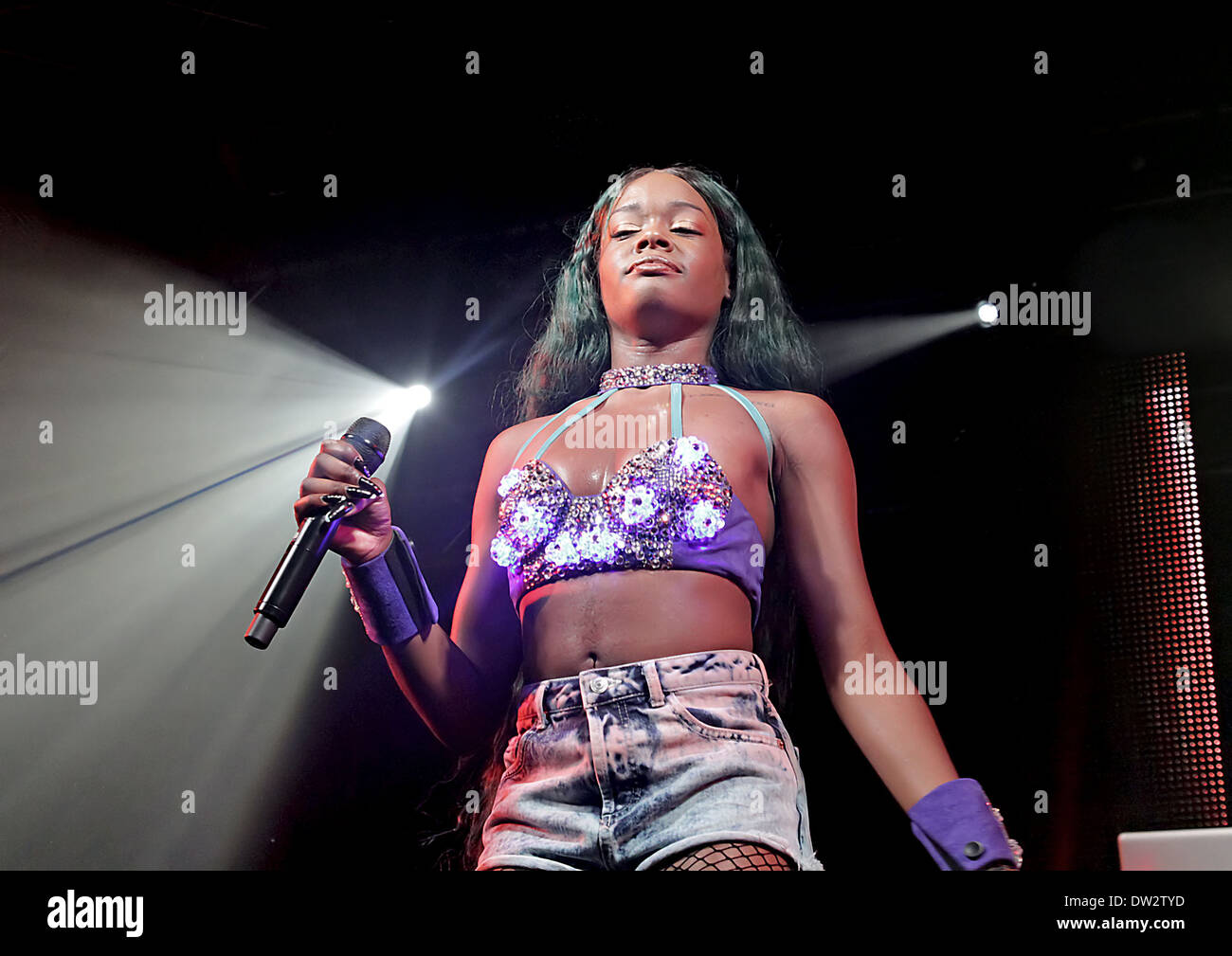 Azealia Banks à l'O2 Academy Liverpool Liverpool, Angleterre 02.10.12