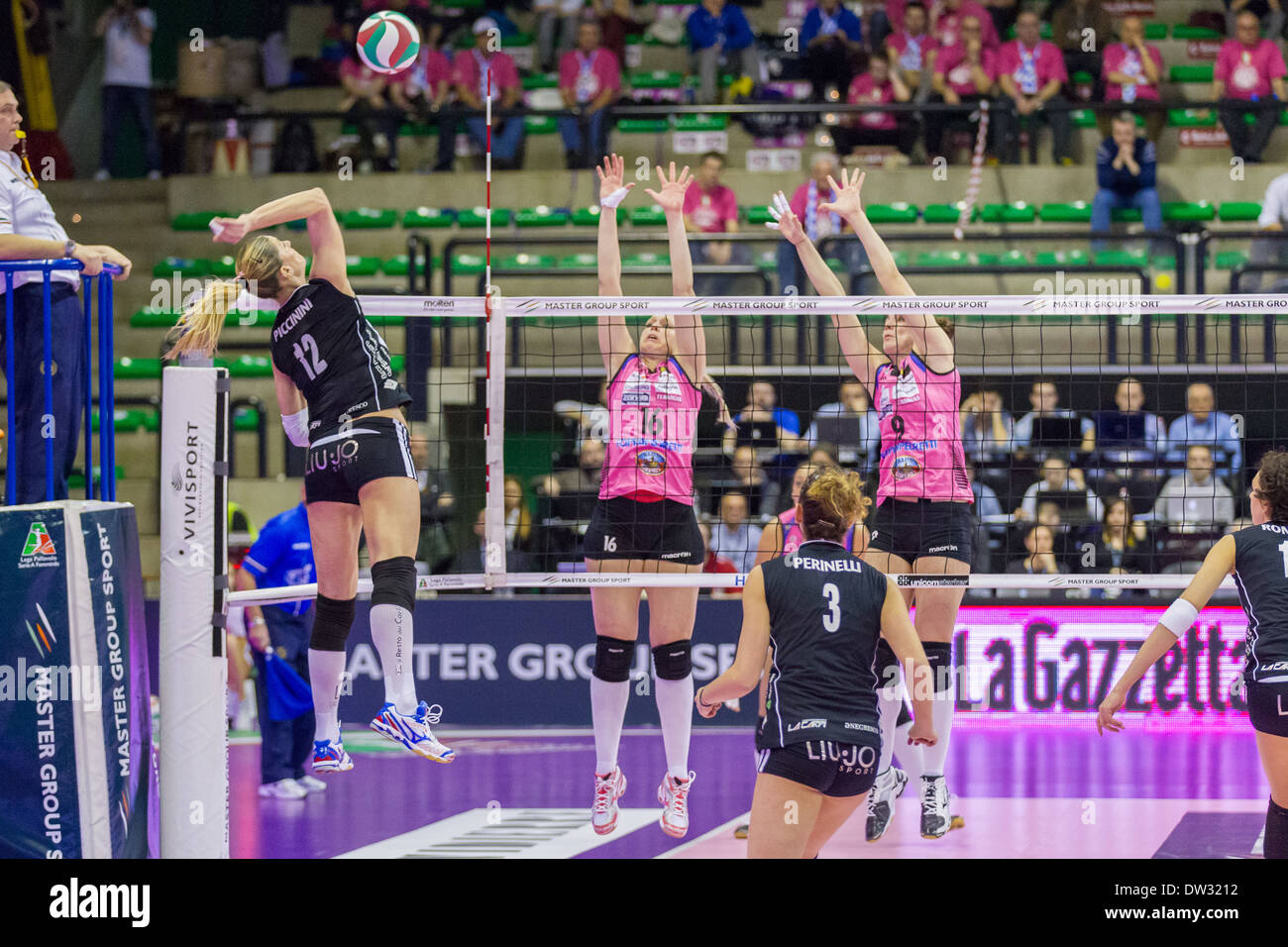 Finale di Coppa Italia Serie A2 Femminile di Pallavolo Banque D'Images