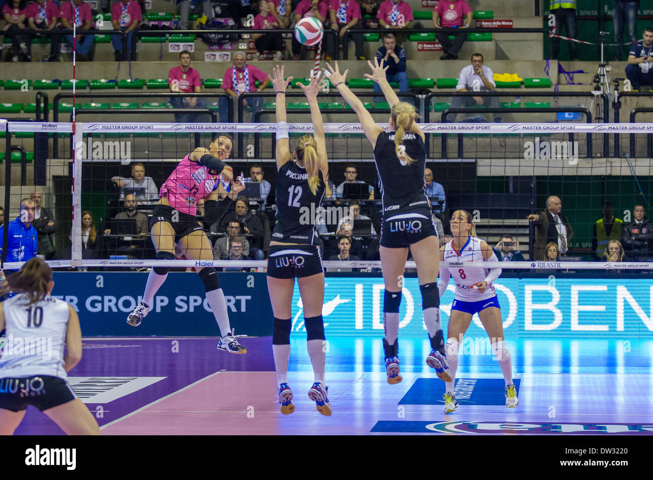 Finale di Coppa Italia Serie A2 Femminile di Pallavolo Banque D'Images