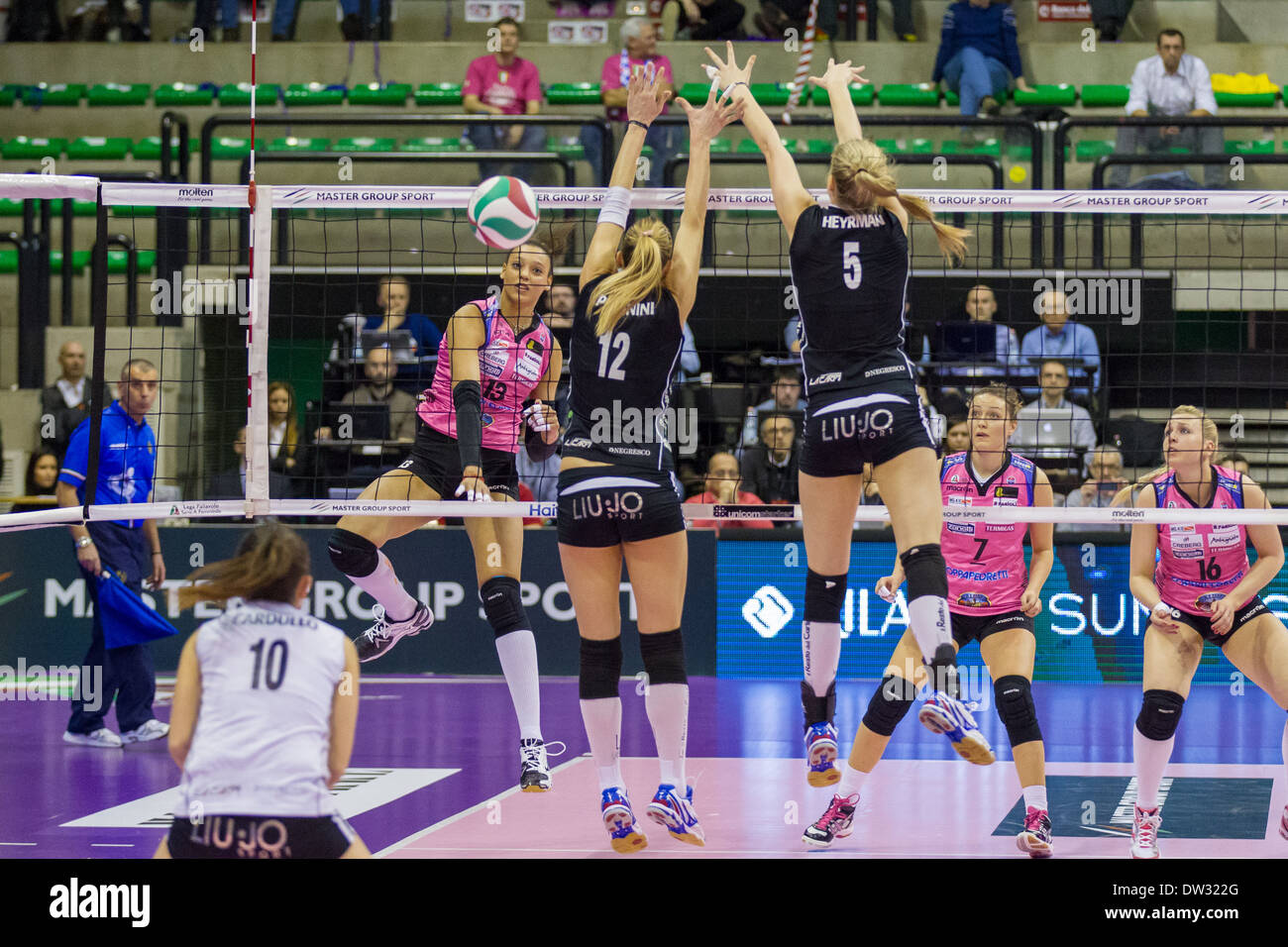 Finale di Coppa Italia Serie A2 Femminile di Pallavolo Banque D'Images