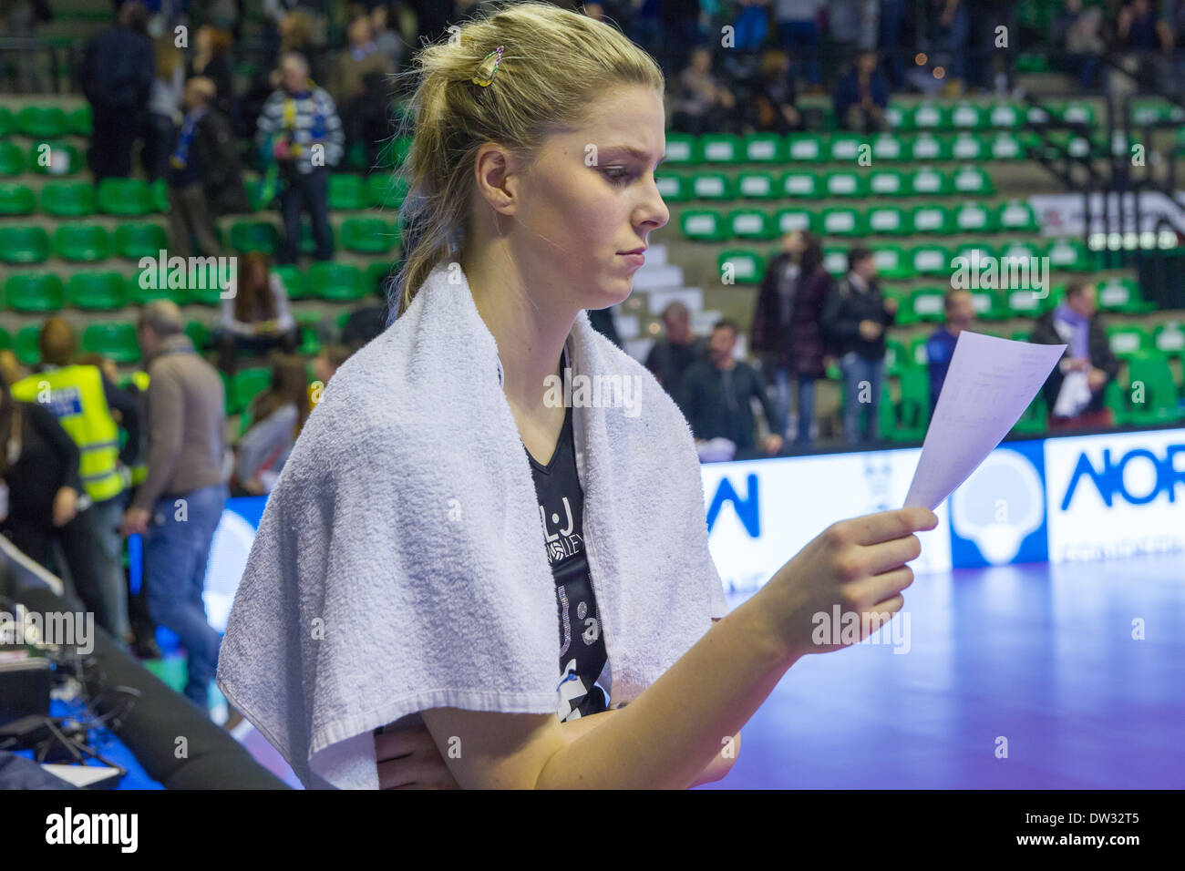 Finale di Coppa Italia Serie A2 Femminile di Pallavolo Banque D'Images