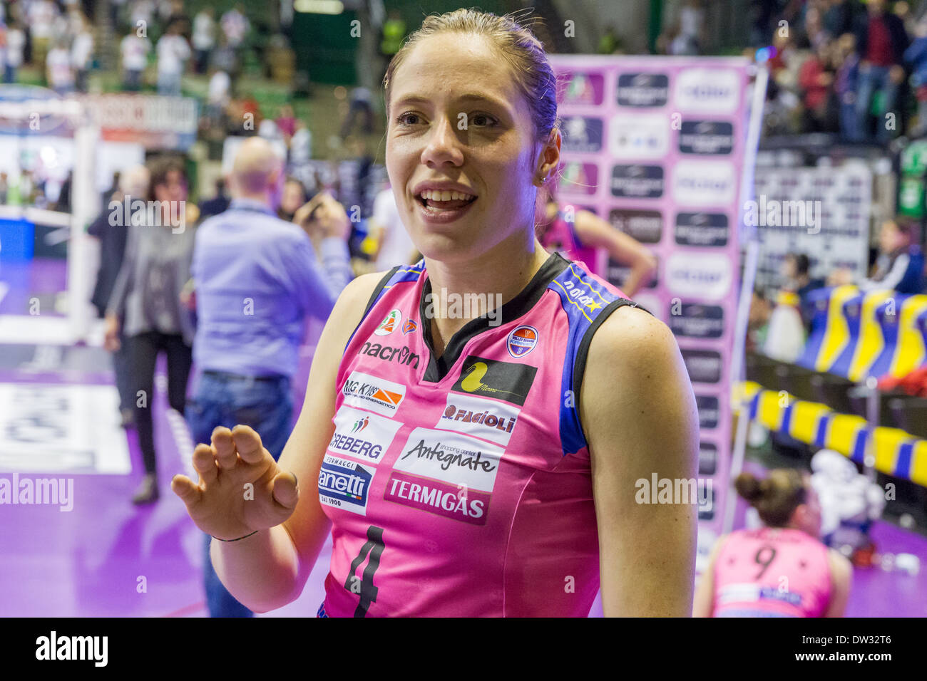 Finale di Coppa Italia Serie A2 Femminile di Pallavolo Banque D'Images