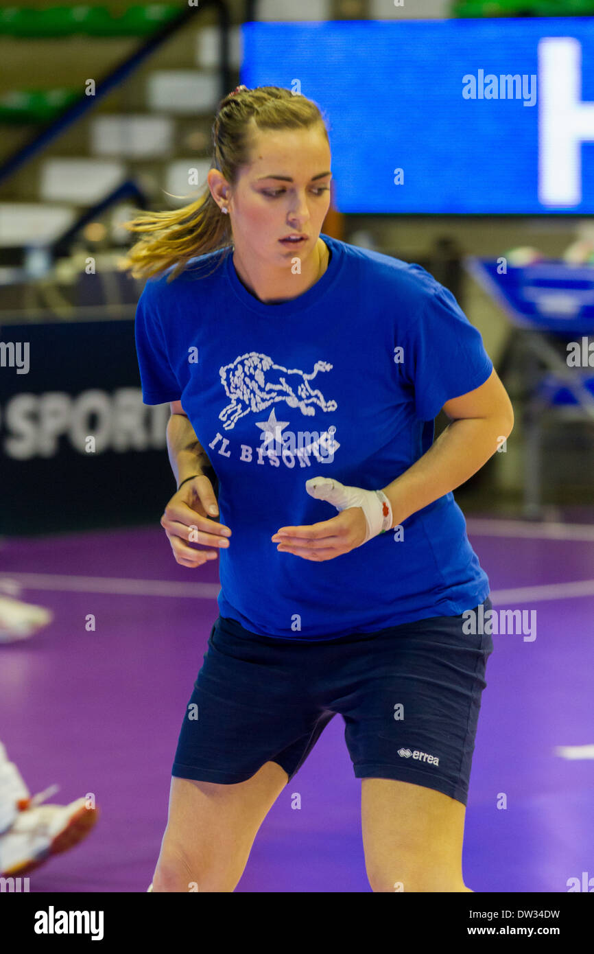 Finale di Coppa Italia Serie A2 Femminile di Pallavolo Banque D'Images