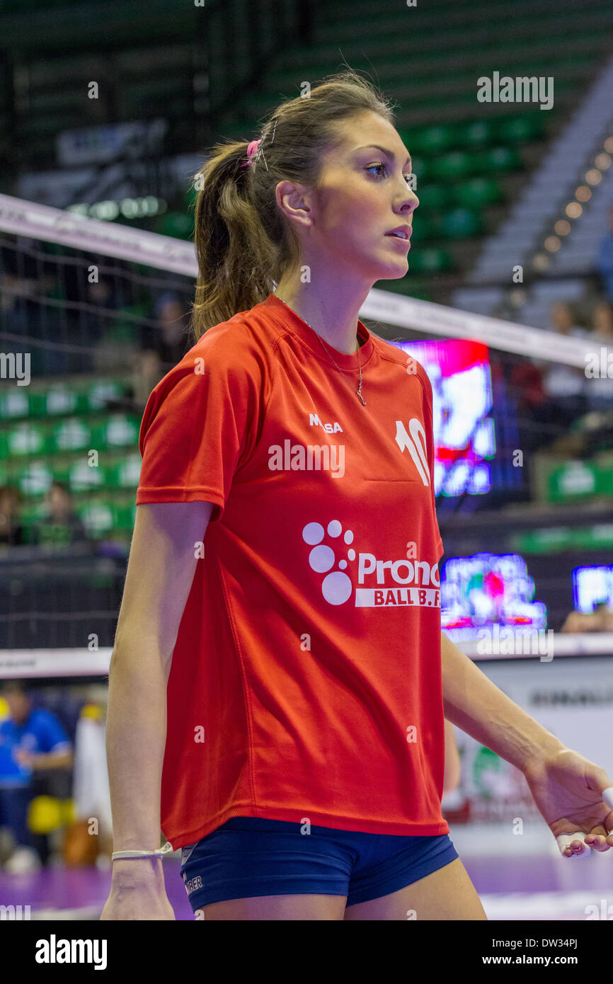 Finale di Coppa Italia Serie A2 Femminile di Pallavolo Banque D'Images