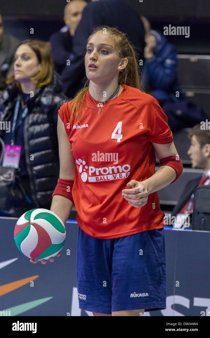 Finale di Coppa Italia Serie A2 Femminile di Pallavolo Banque D'Images